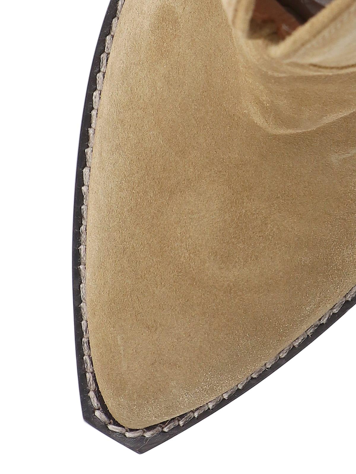 Isabel Marant Leyane Texan Ankle Boots In Taupe