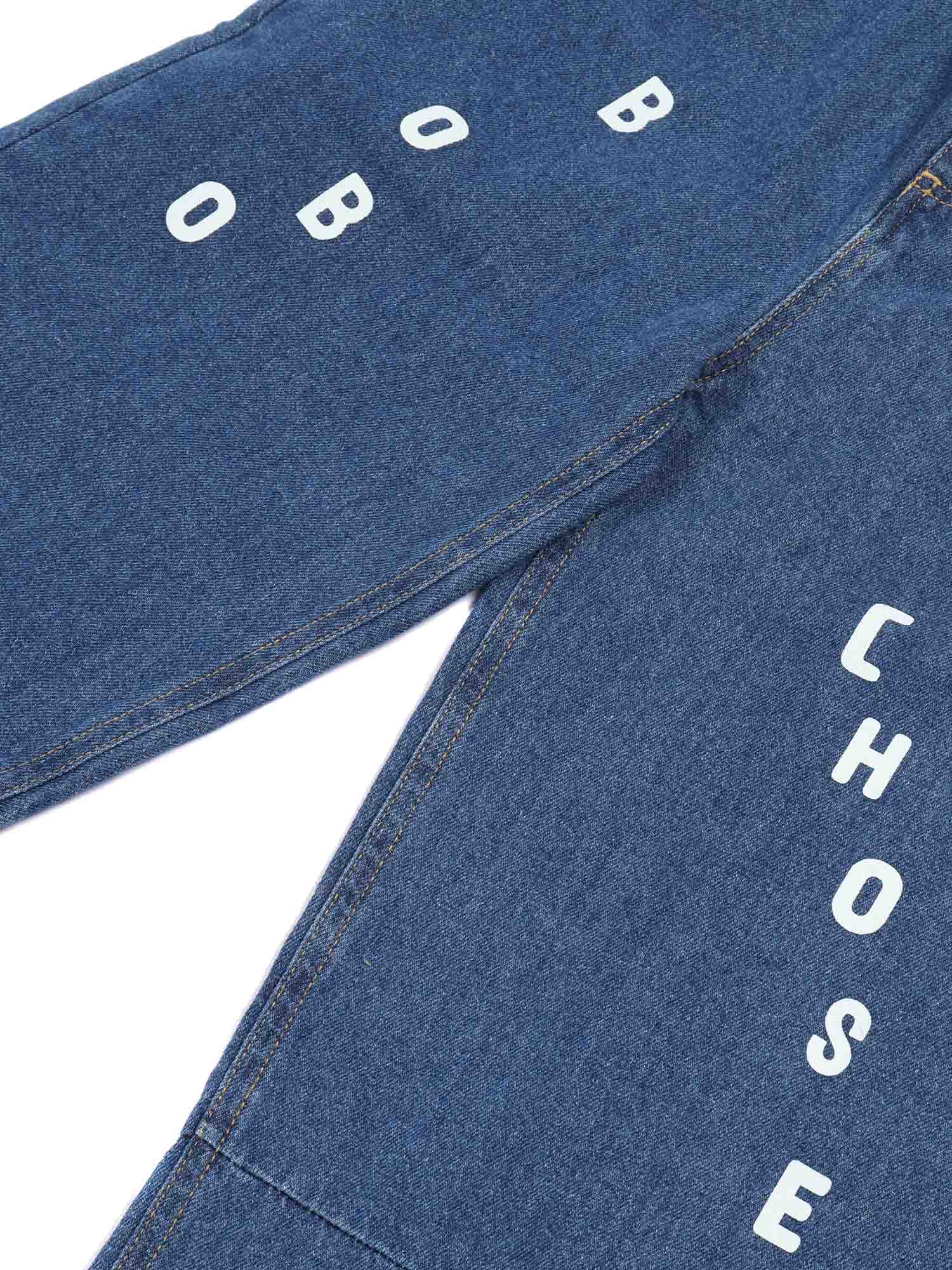 Bobo Choses Denim Pants In Blue