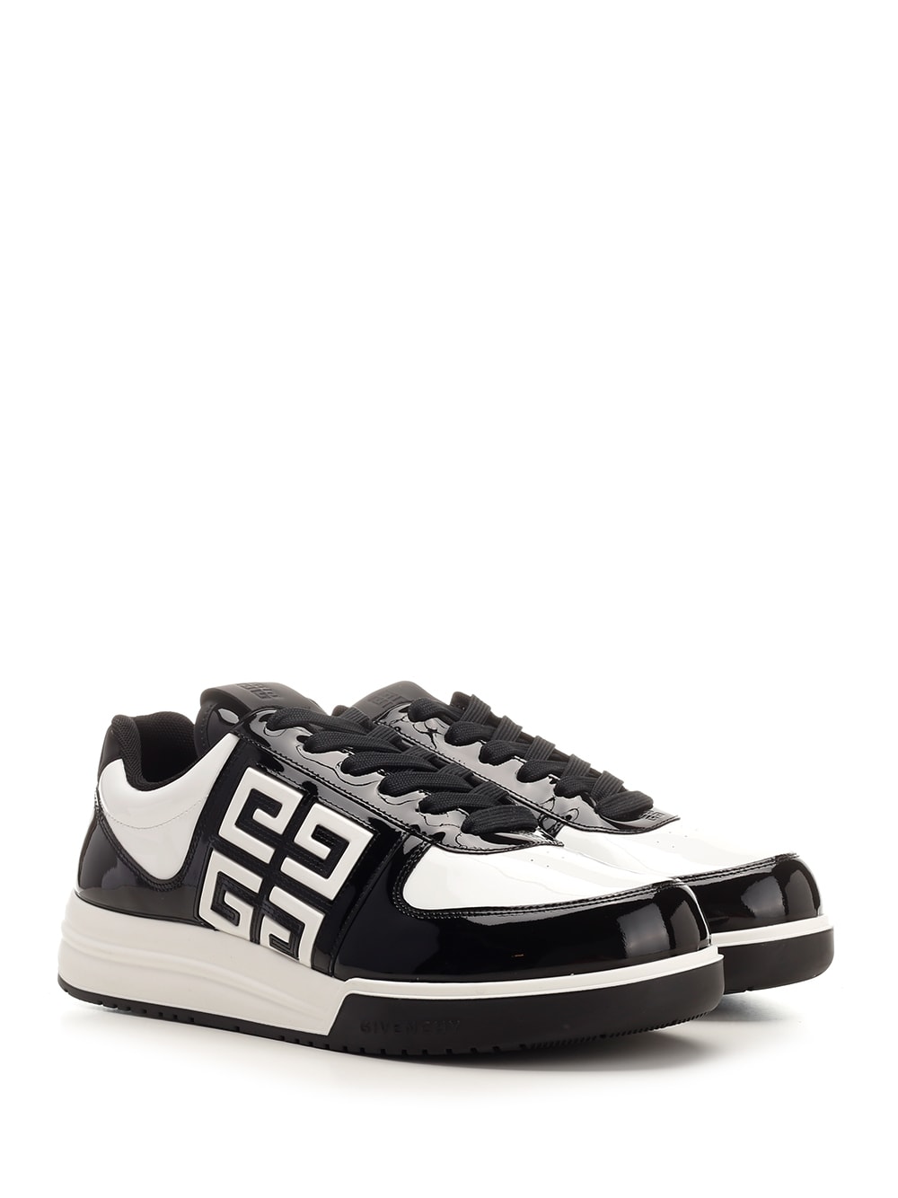 Shop Givenchy G4 Low-top Sneakers In Black