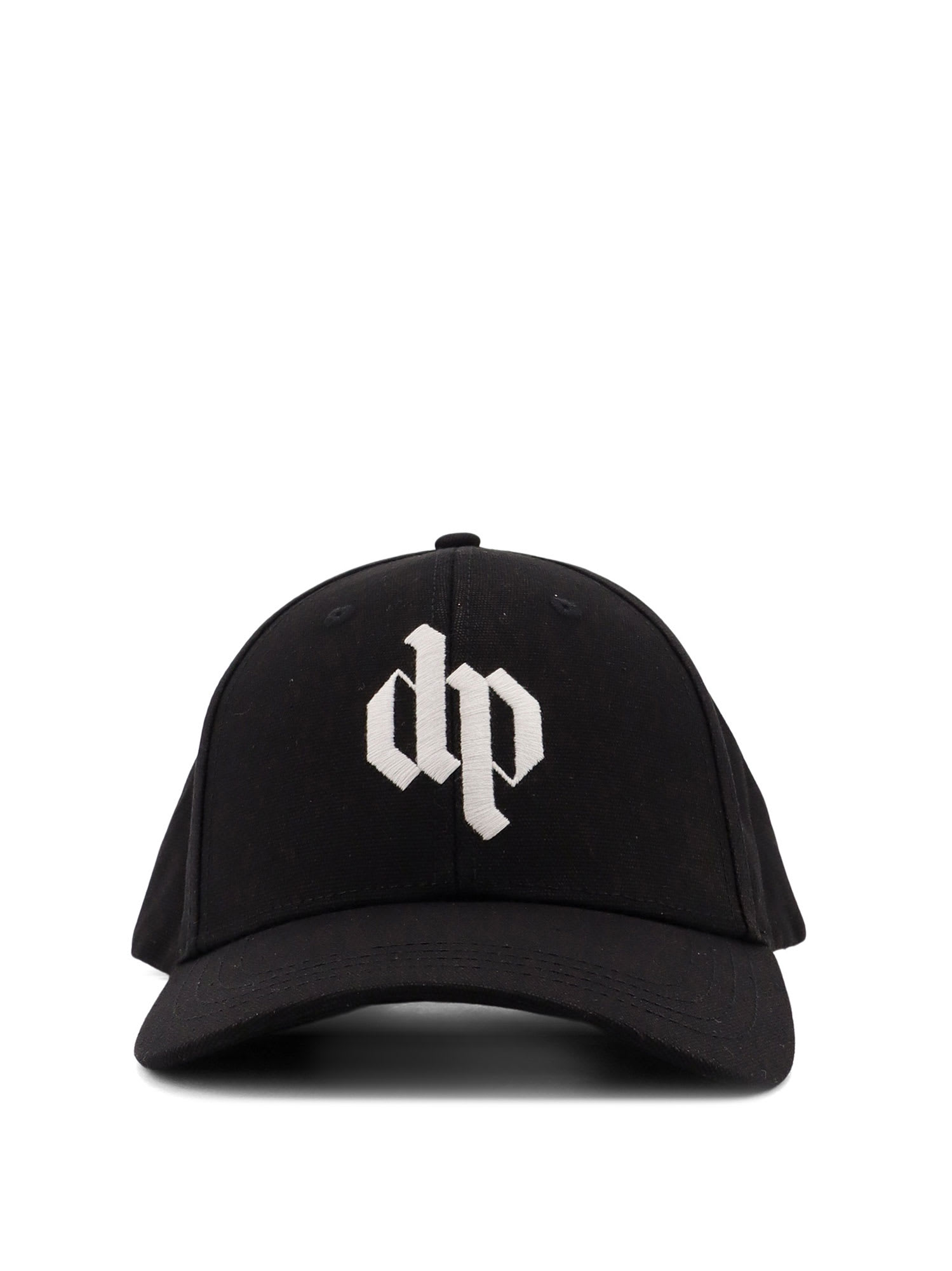 Darkpark Cotton Baseball Hat In Black