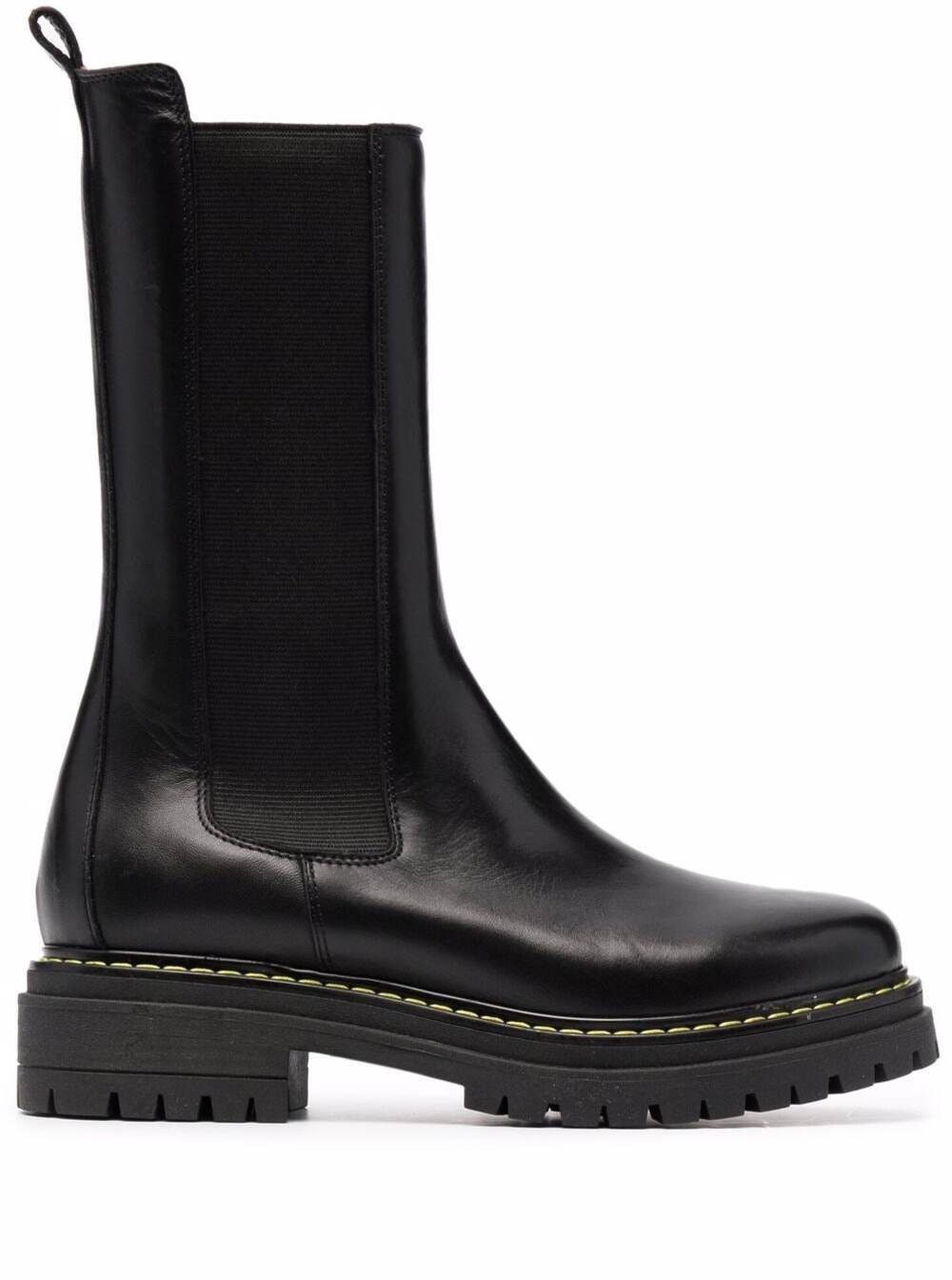 Pinko Calf Leather Natalie 1 Boots