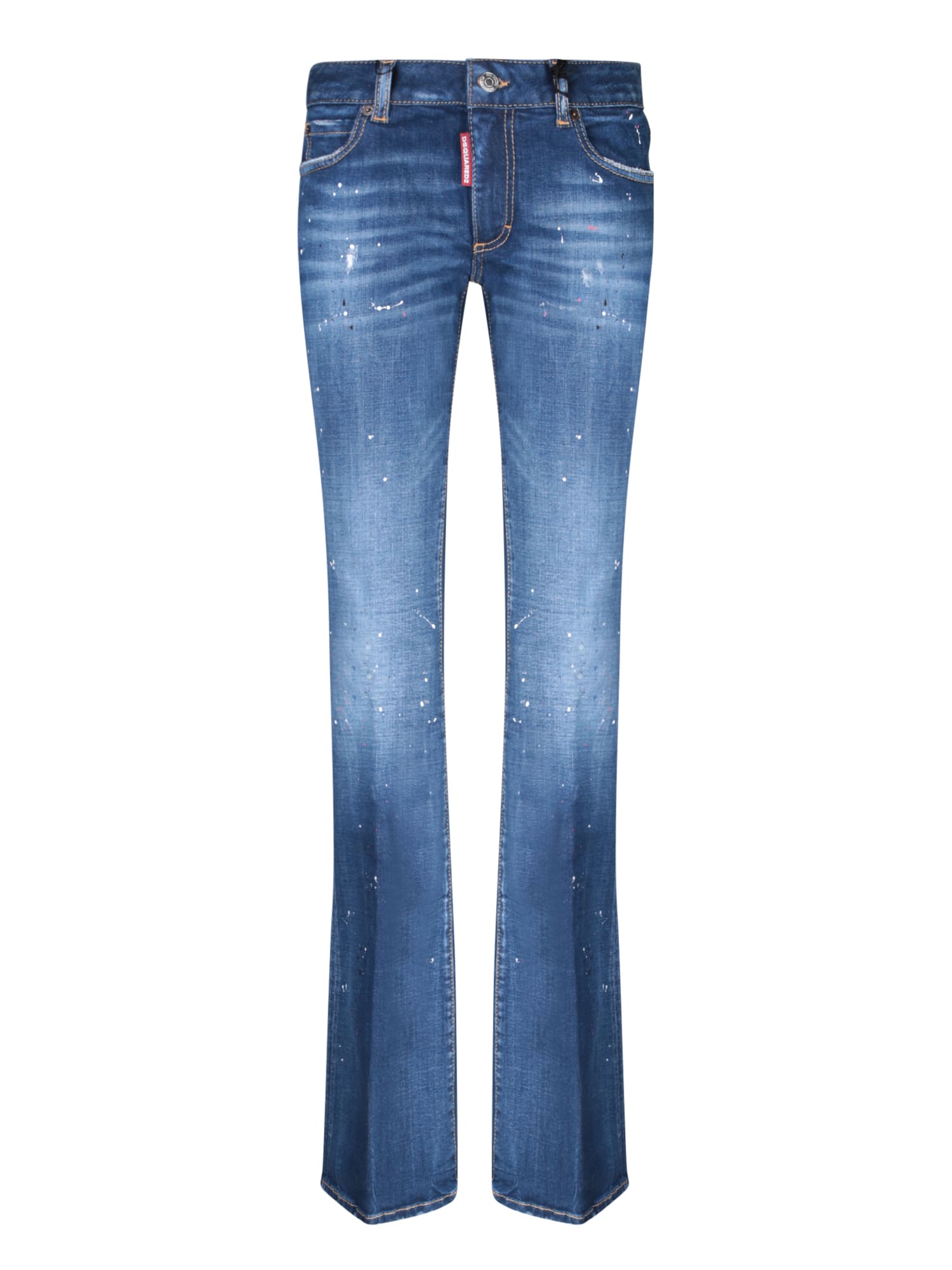 Shop Dsquared2 Twiggy Blue Jeans