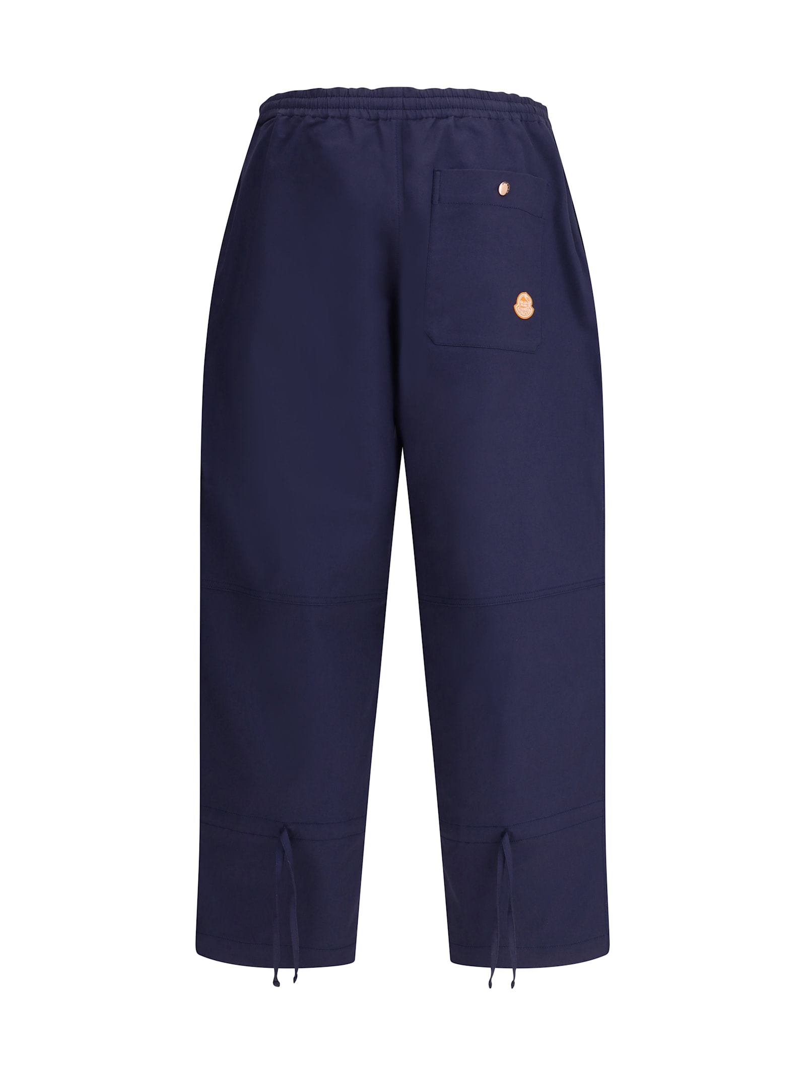 Moncler Genius Moncler X Gilga Farm By Donald Glover Cotton Gabardine Pants In Blue