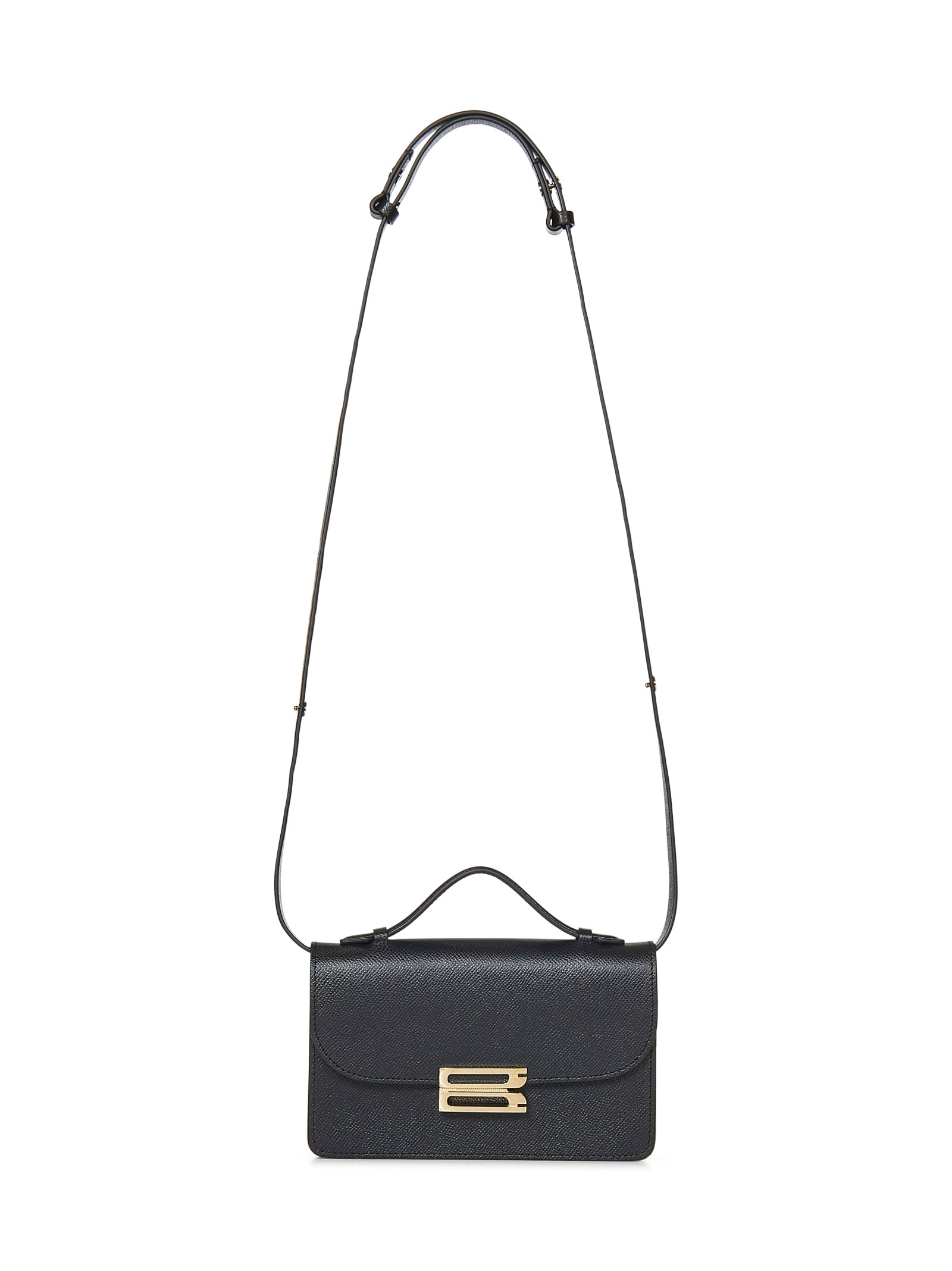 Victoria Beckham Mini Dorian Shoulder Bag In Black