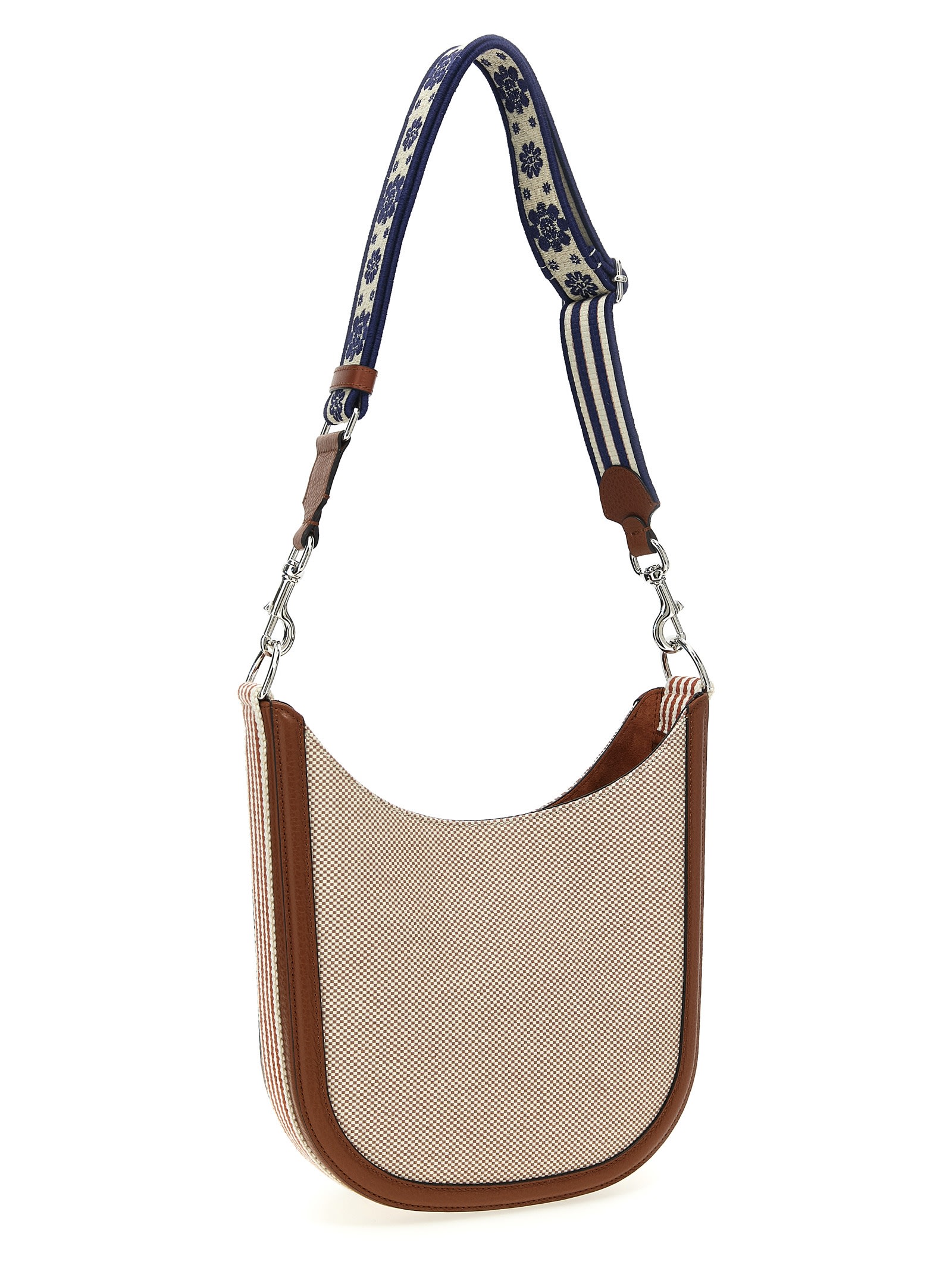 Valentino Antibes Medium Shoulder Bag With Adjustable Strap In Brown