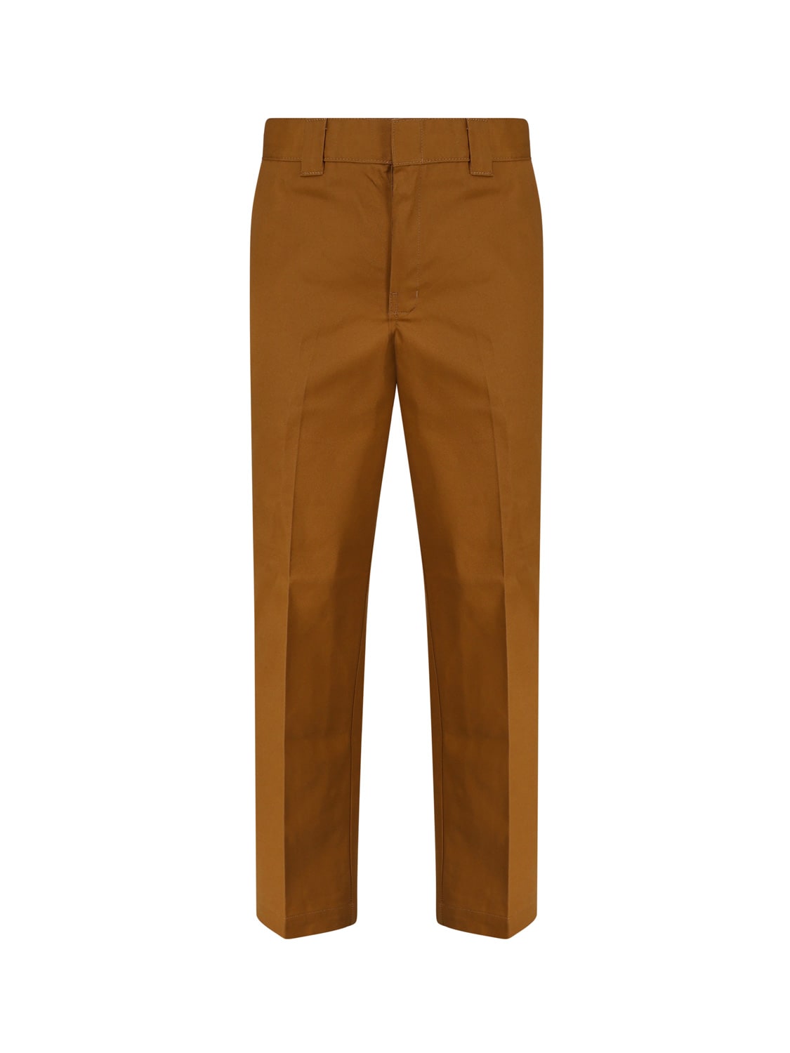 Dickies Slim Straight Work Trousers 873 In Brown