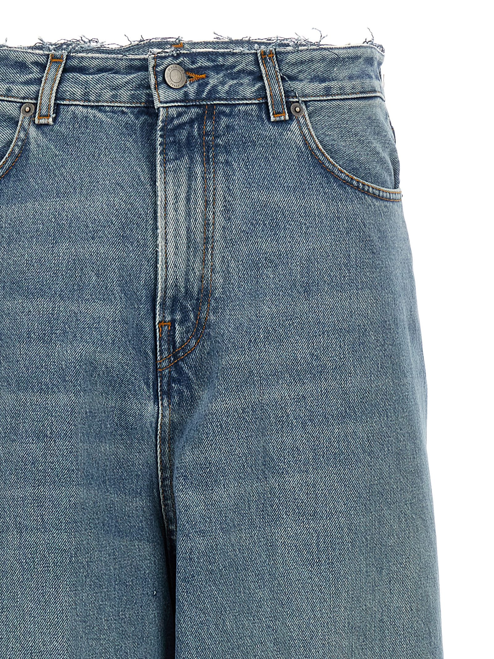 Haikure Big Bethany Wide Leg Jeans In Blue
