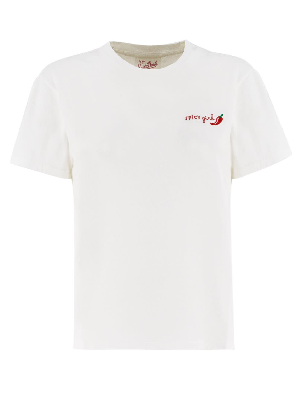 Mc2 Saint Barth T-shirt In Spicy Girl 01 Emb