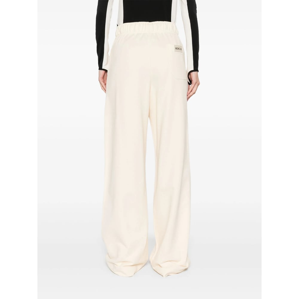 Moncler Cotton Pants In White