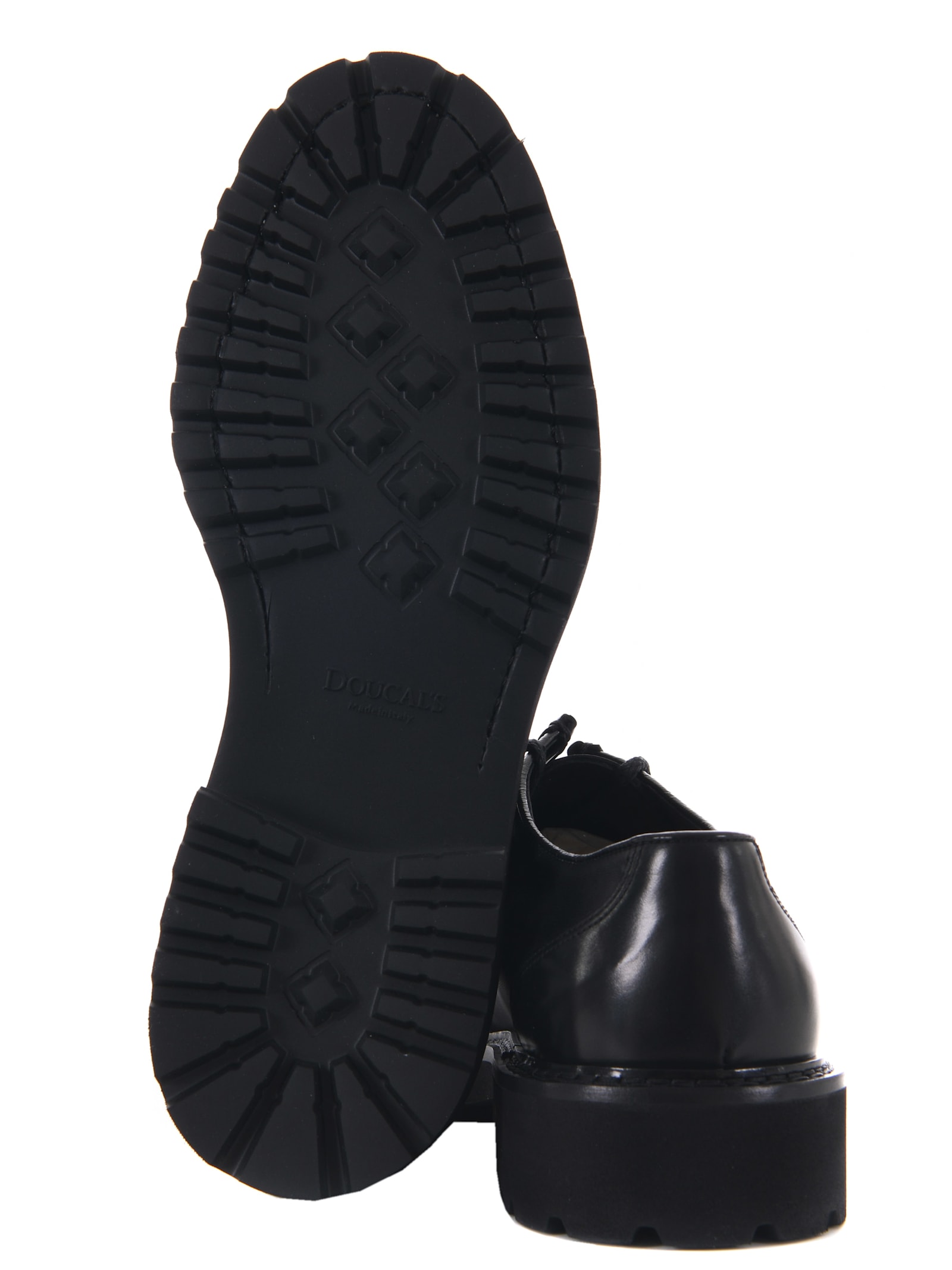 Shop Doucal's Doucals Leather Shoes In Black