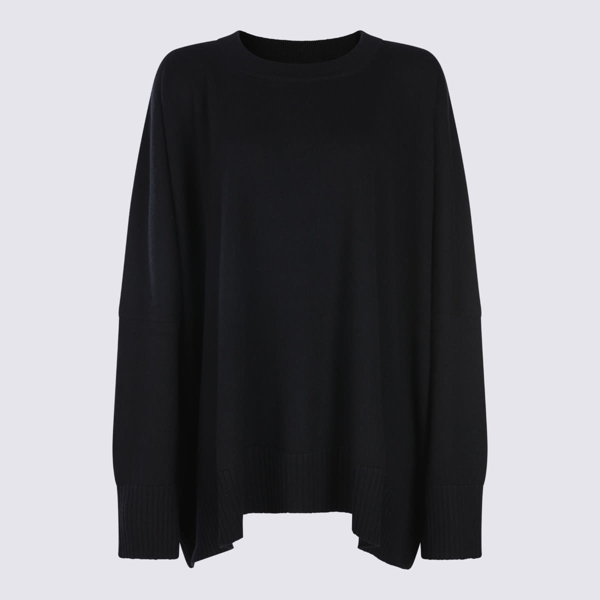 Malo Black Cashmere Knitwear In Black
