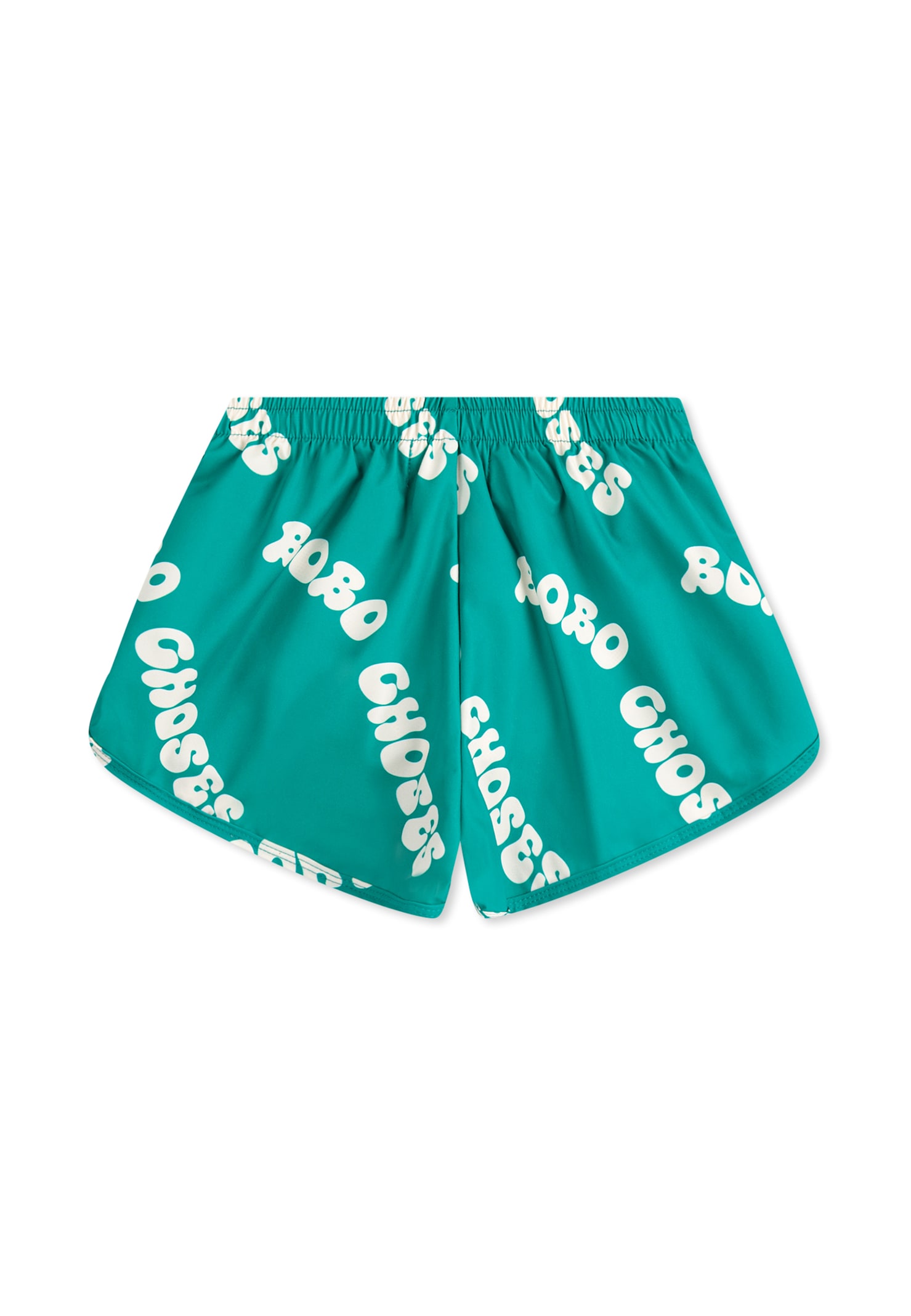 Bobo Choses Logo-print Swim Shorts In Green