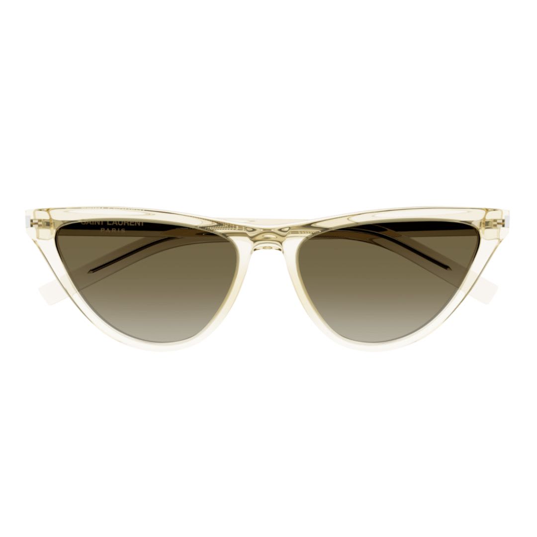 Saint Laurent Sl 550 Slim005 Yellow Yellow Brown In Neutral