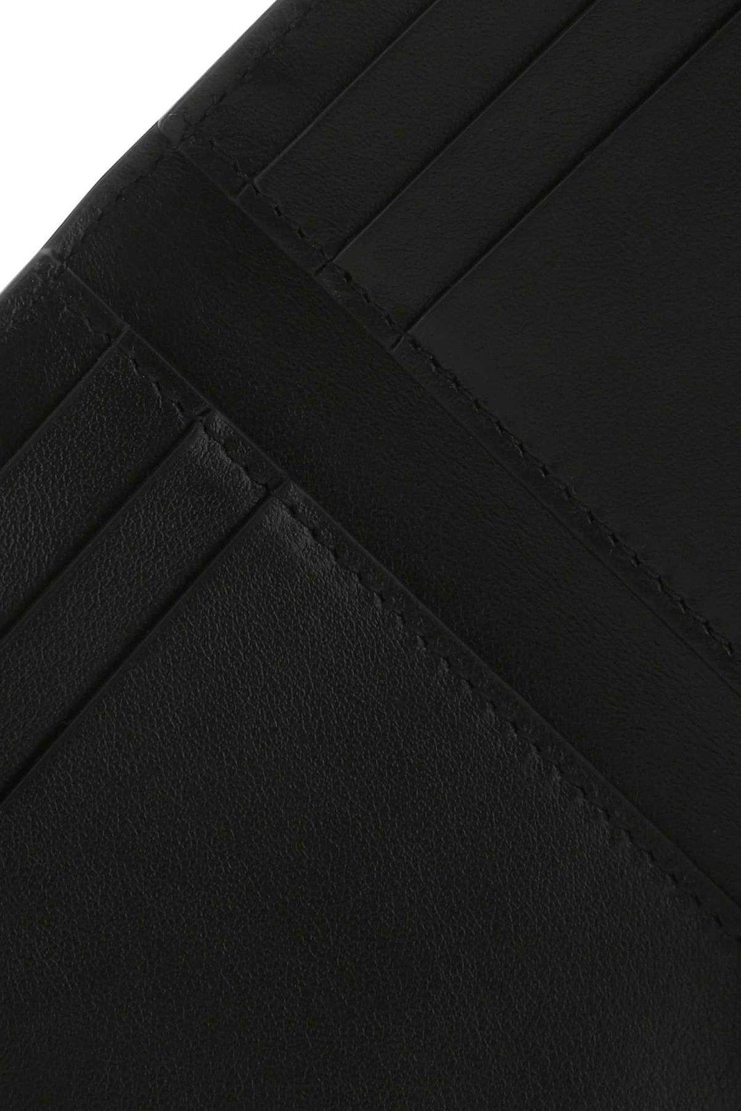 Shop Ambush Logo Plaque Bi-fold Wallet In Black