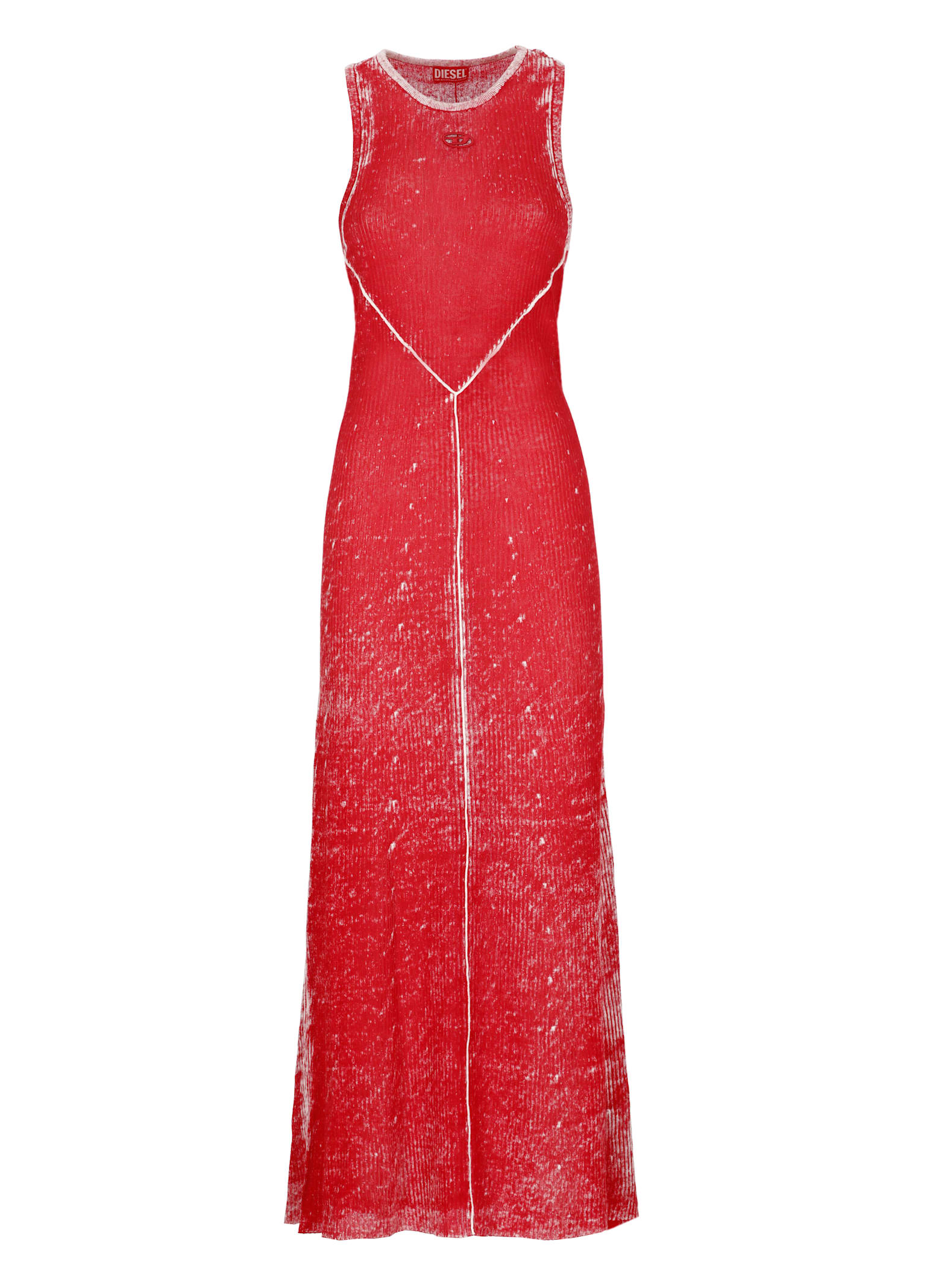 Diesel Rab Dress In Red
