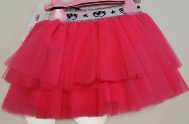Chiara Ferragni Babies' Pink Skirt For Girl With Eyestar