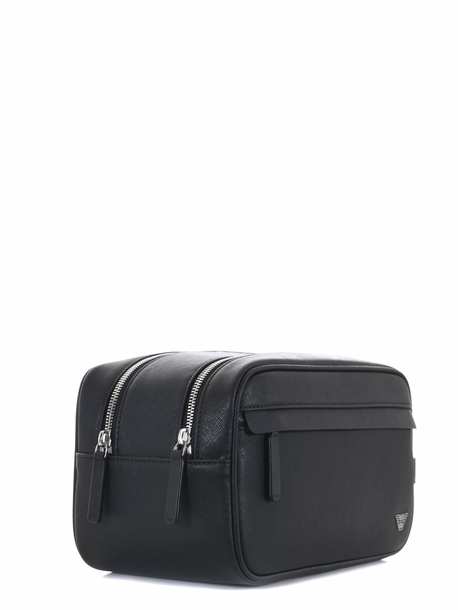 Shop Emporio Armani Beauty Case In Black