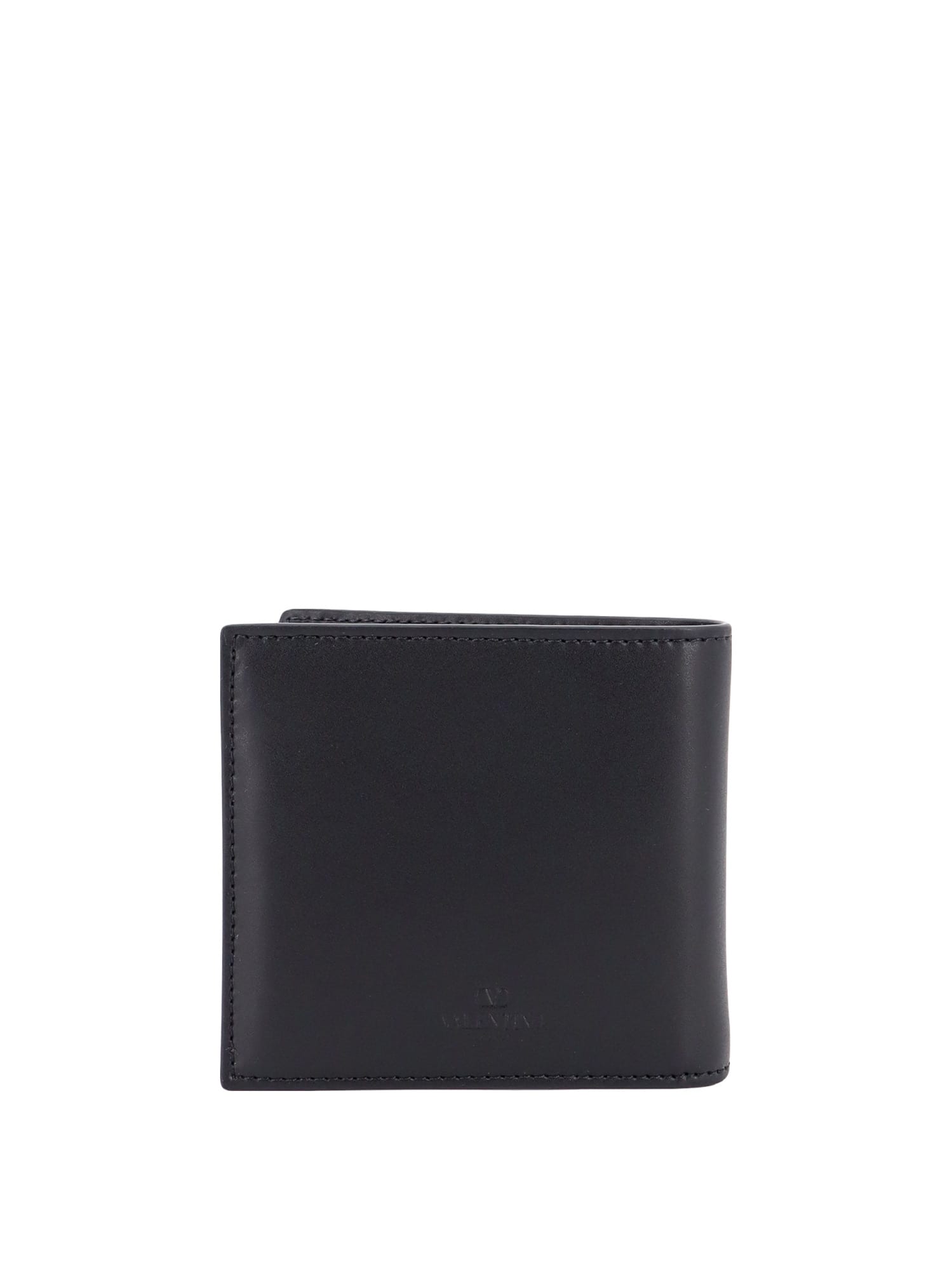 Shop Valentino Wallet In Black