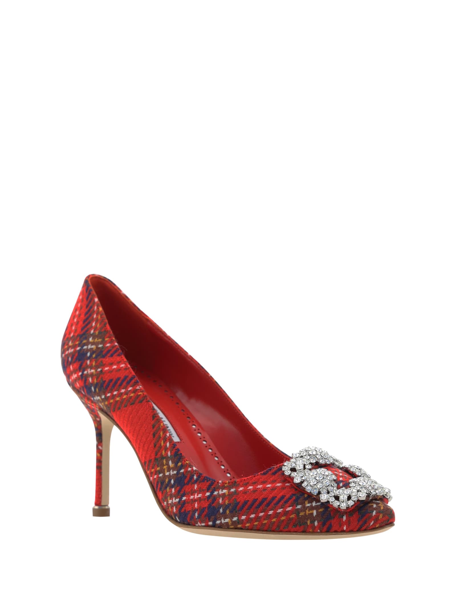 Shop Manolo Blahnik Hangisi Pumps In Ywov