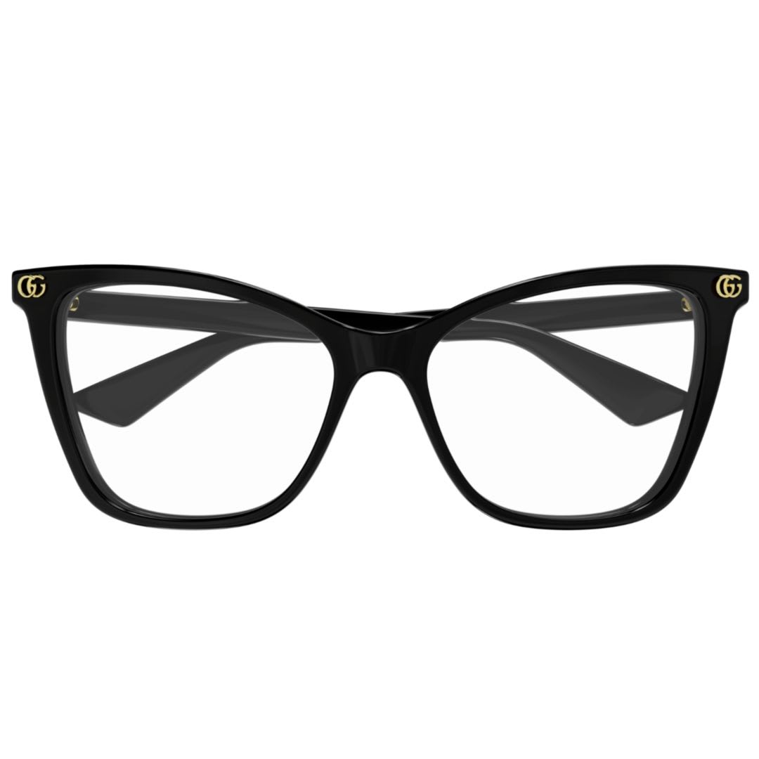 Gucci Gg1817o Linea Emblem Eyeglasses In Black