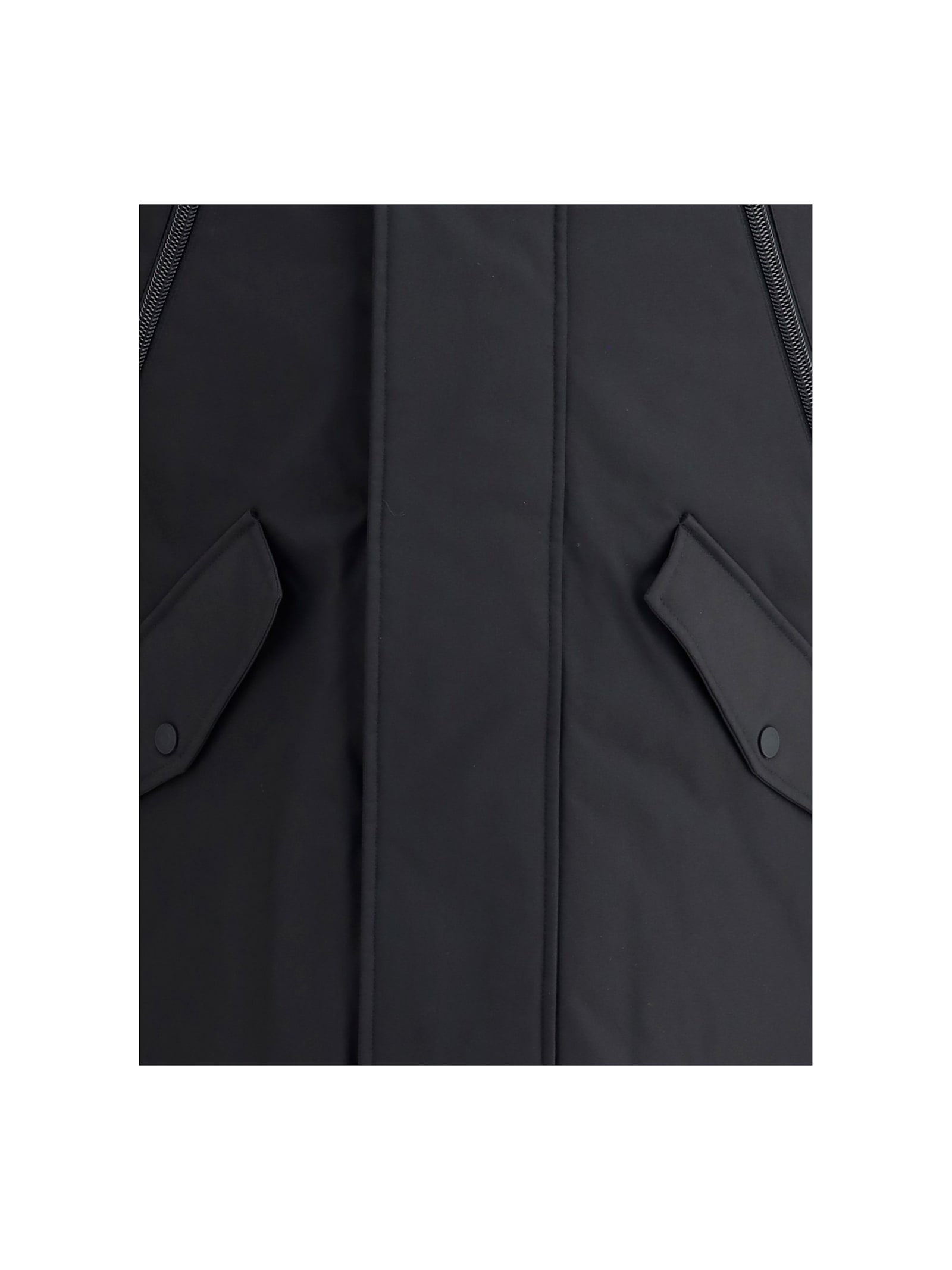 Dsquared2 Techno Down Parka In Black