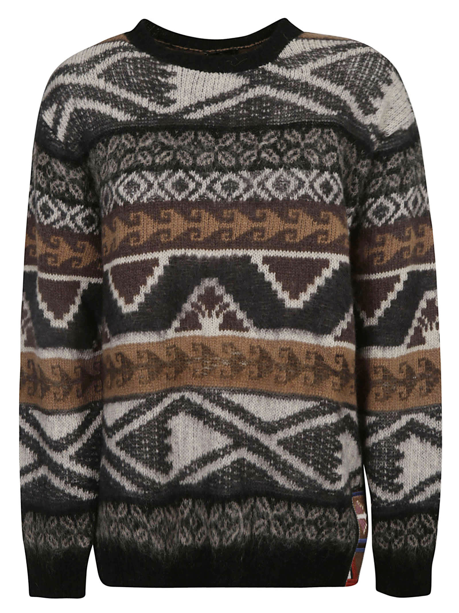 Etro Patterned Knit Sweater
