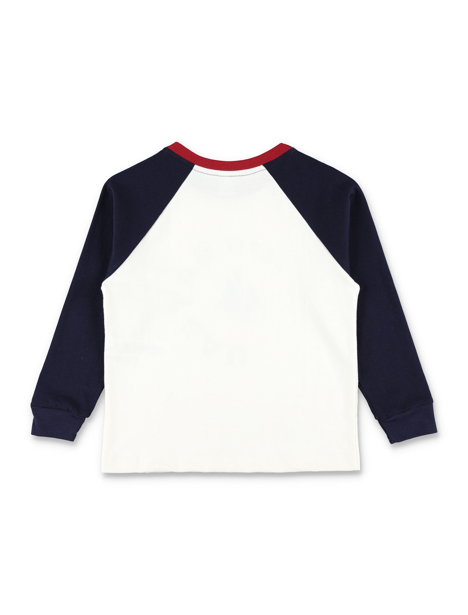 Petit Bateau Long-sleeved Logo T-shirt In Multi