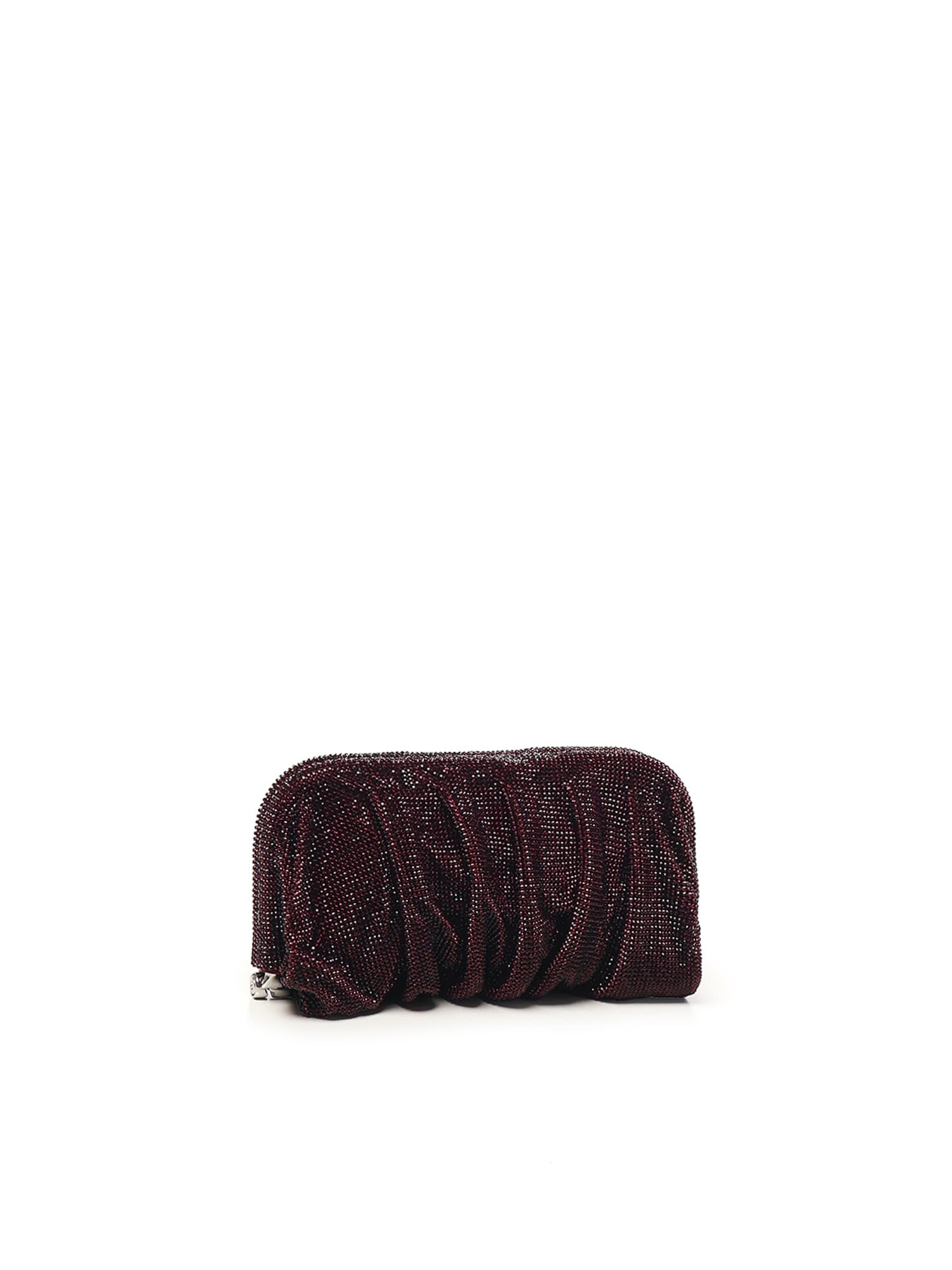 Benedetta Bruzziches Venus La Grande Clutch In Burgundy