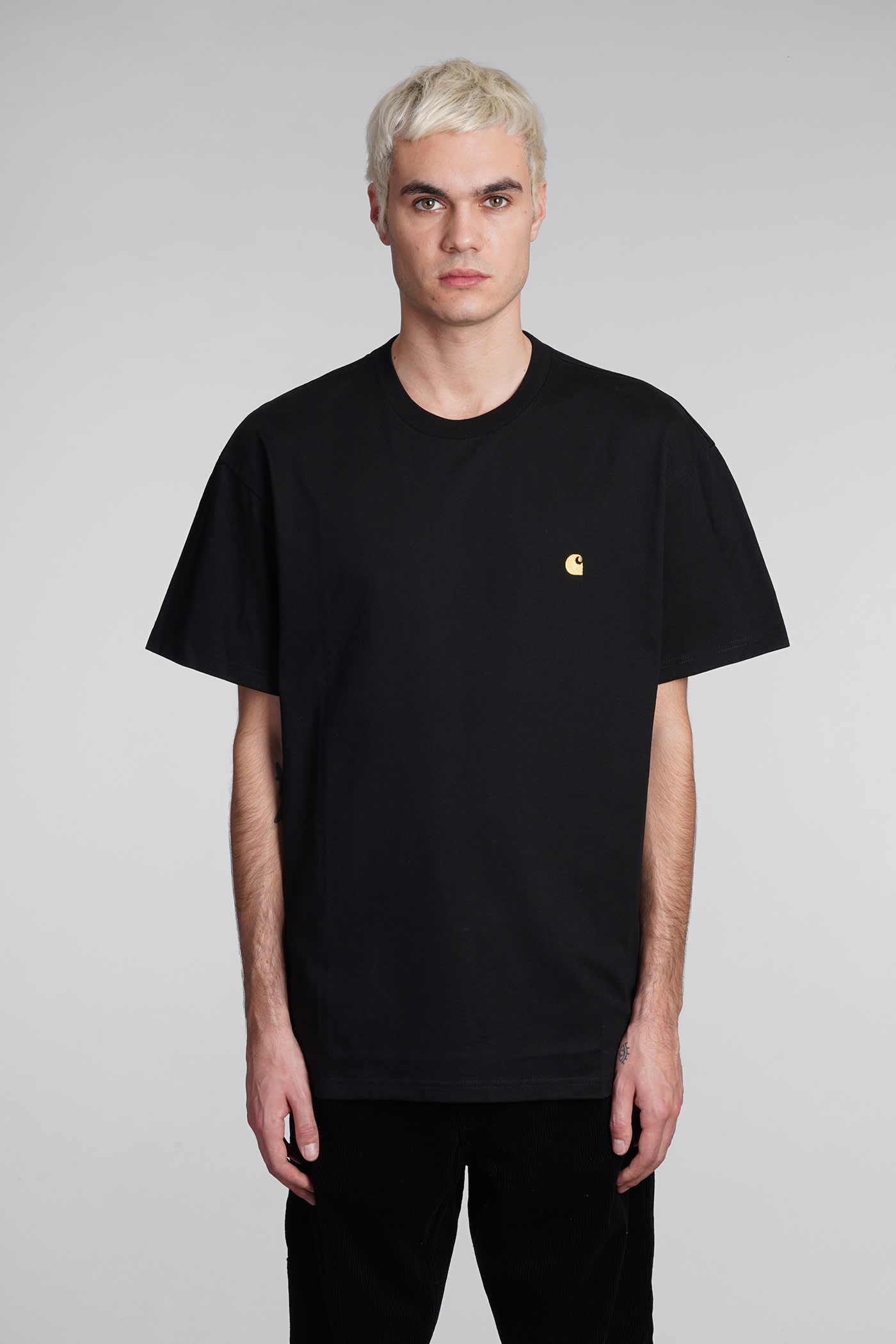 Carhartt T-shirt In Black Cotton