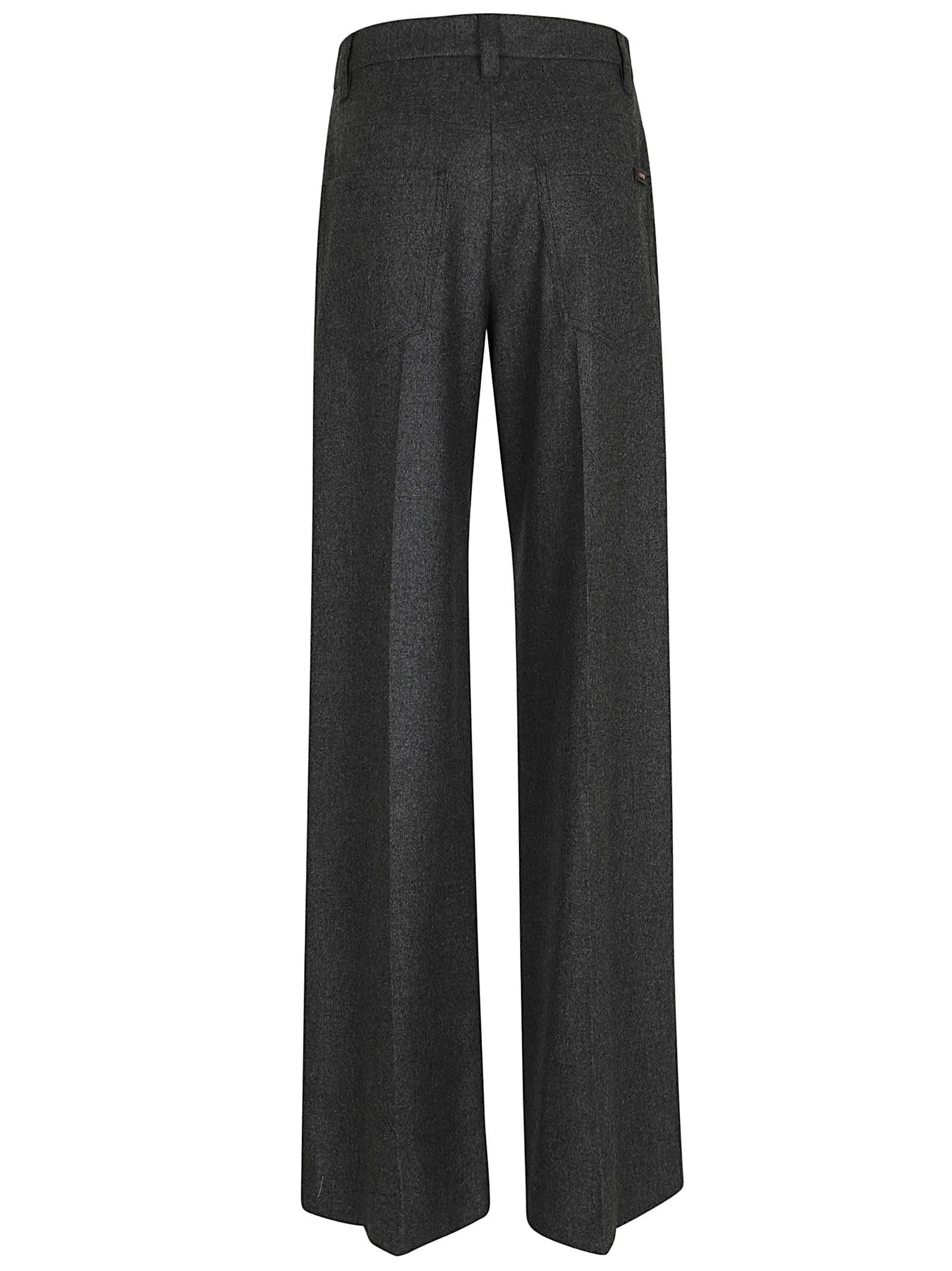 Brunello Cucinelli High-waist Wide-leg Tailored Trousers