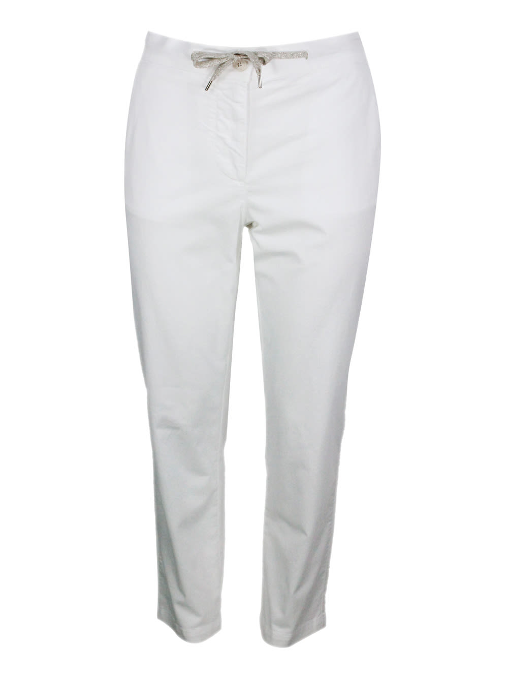 Eleventy Pants In White