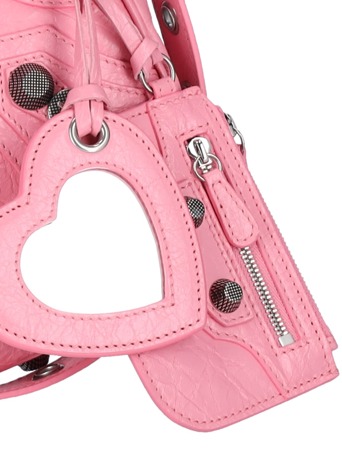 ショルダーバッグ・ポシェット Balenciaga Fuchsia Leather Small Le Cagole Sling Shoulder Ba Balenciaga Fuchsia Leather Small Le Cagole Sling Shoulder