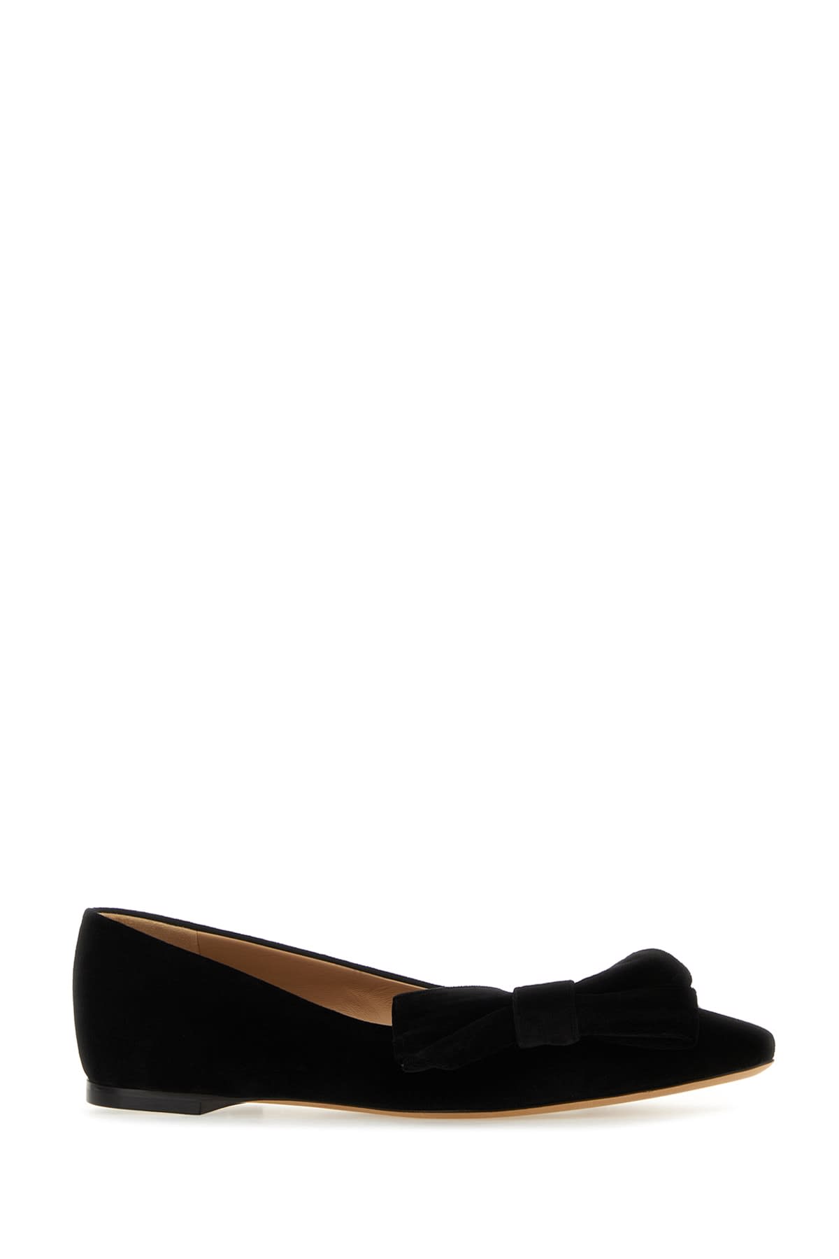 Shop Chloé Ballerine In Black