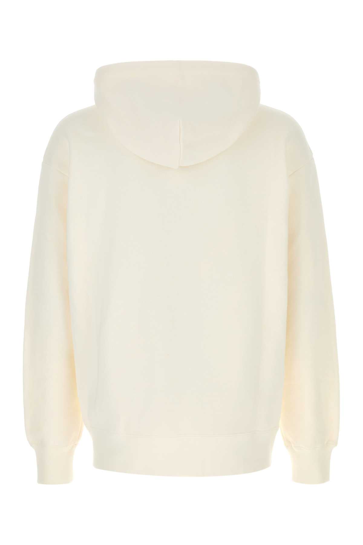 Valentino Chez-print Hoodie In White