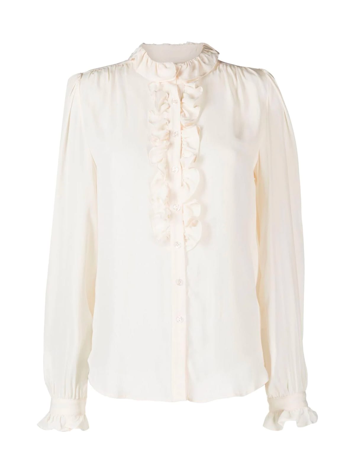 TwinSet Blouse Neck Rouches Detail