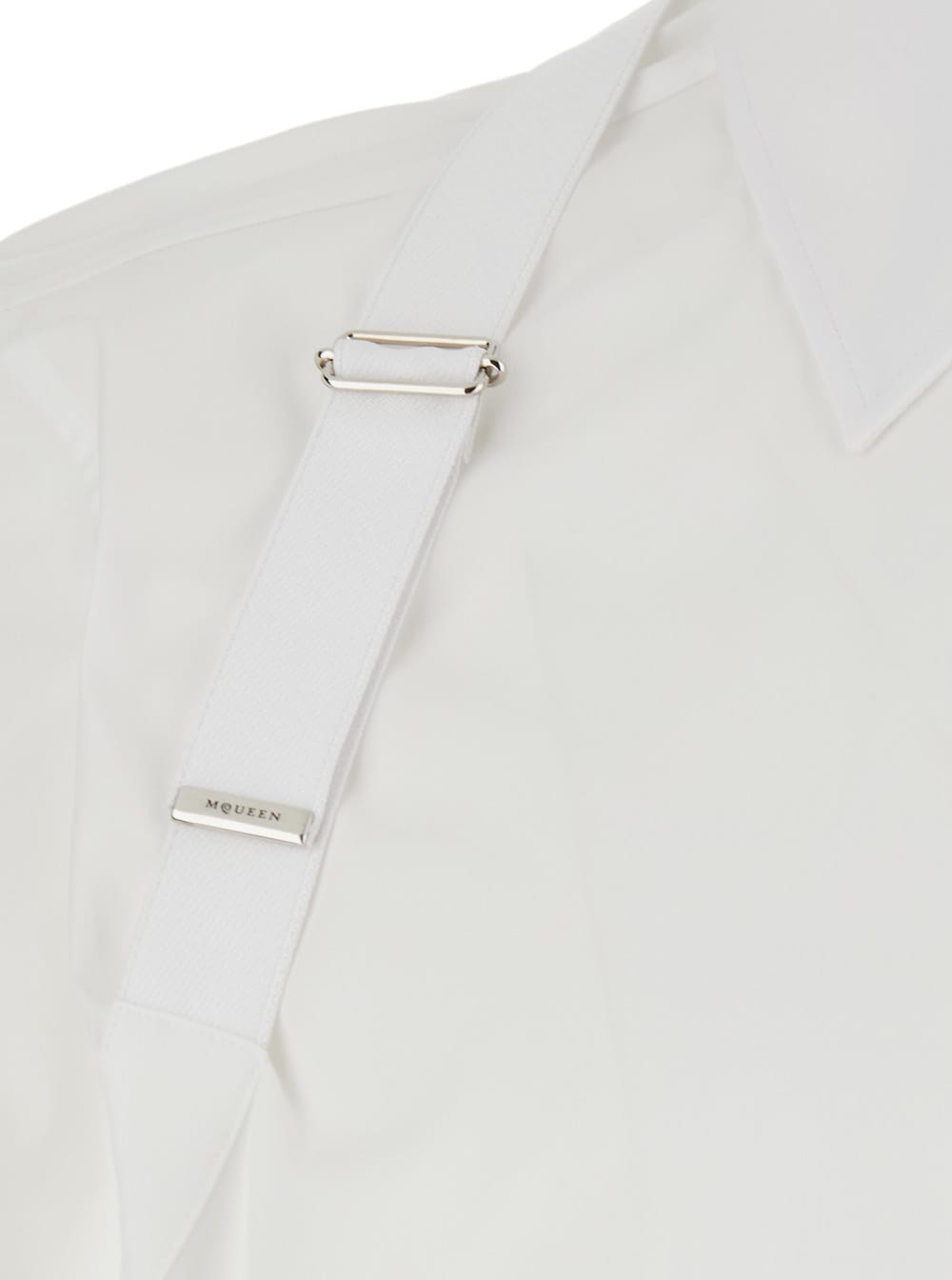 Alexander Mcqueen Harness Shirt In White