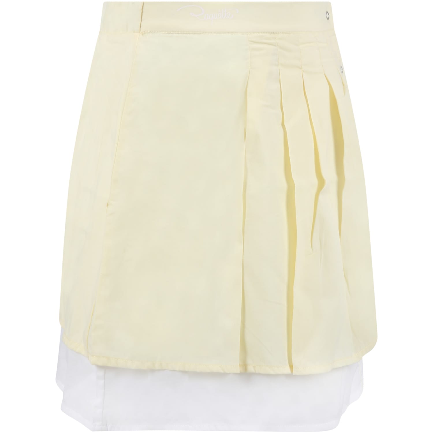 Raquette Multicolor Skirt For Girl With Logo