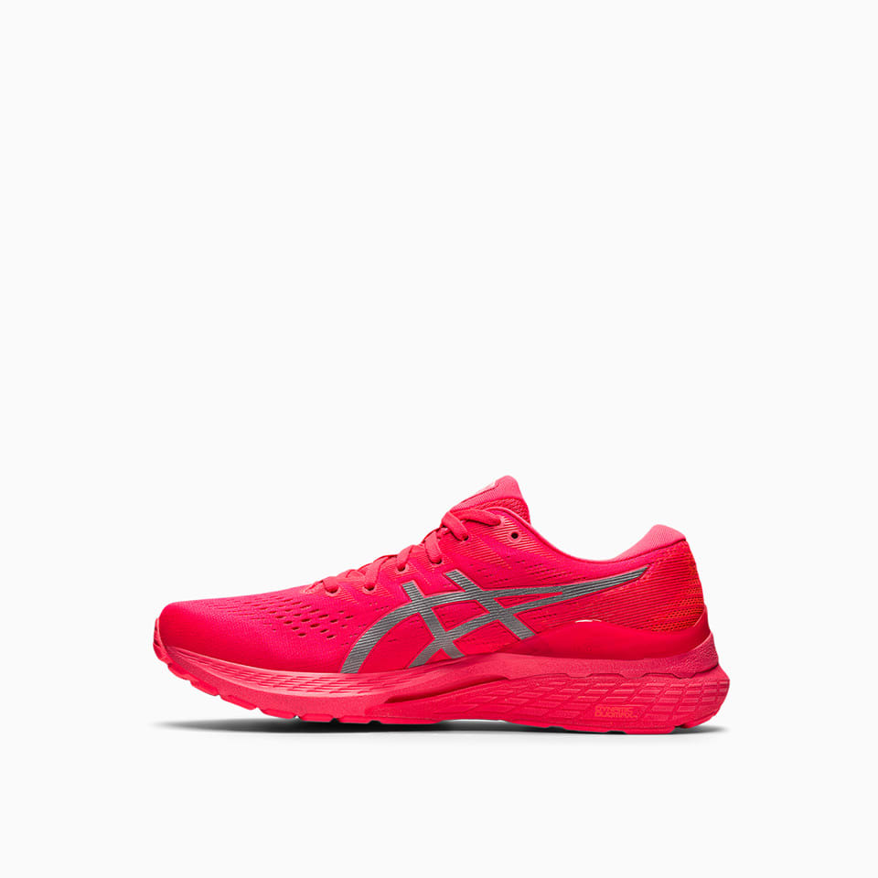 Shop Asics Gel Kayano 28 Lite-show Sneakers 1012b187 In Red