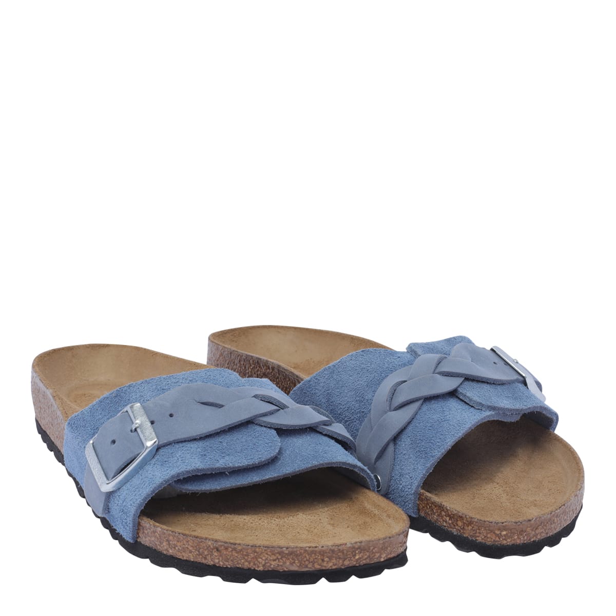 Shop Birkenstock Oita Sandals In Blue