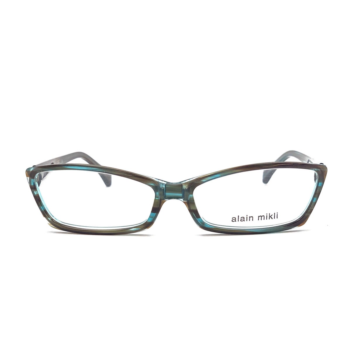 Shop Alain Mikli A013 Glasses In Verde