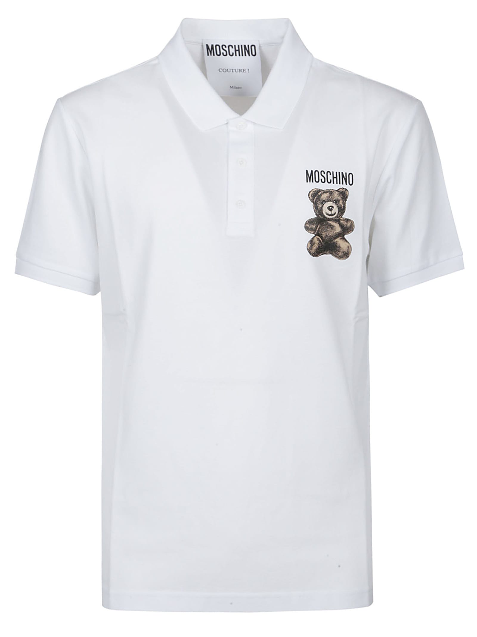 Teddy Bear Short Sleeve Polo Shirt