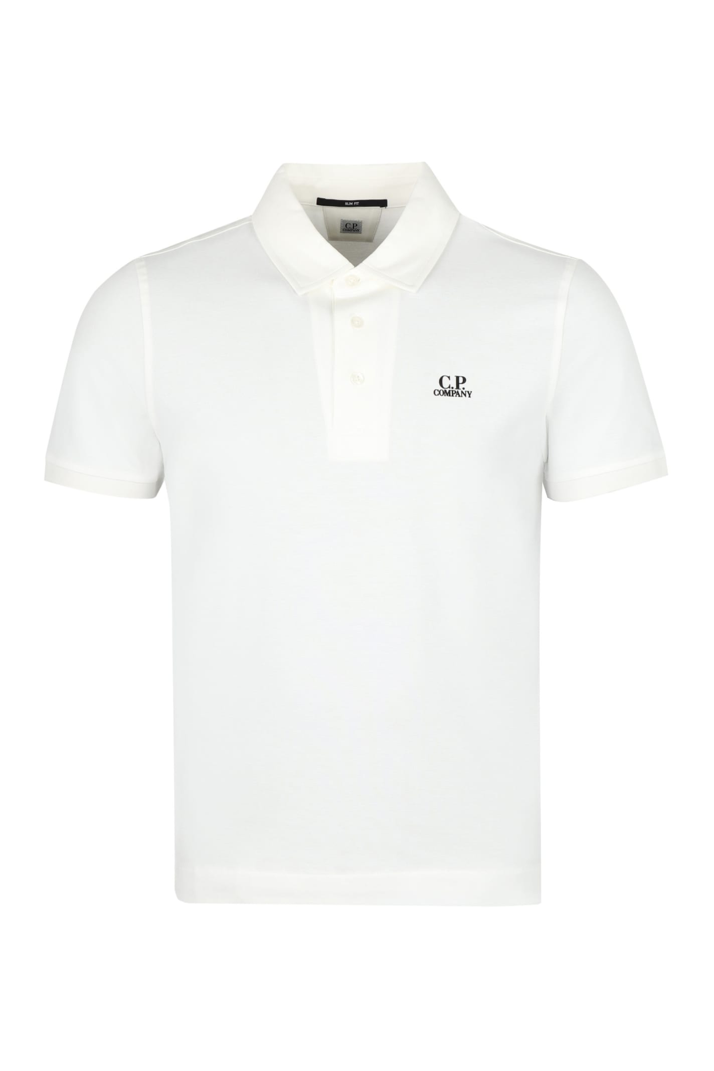 C.P. Company Logo Cotton-piqué Polo Shirt