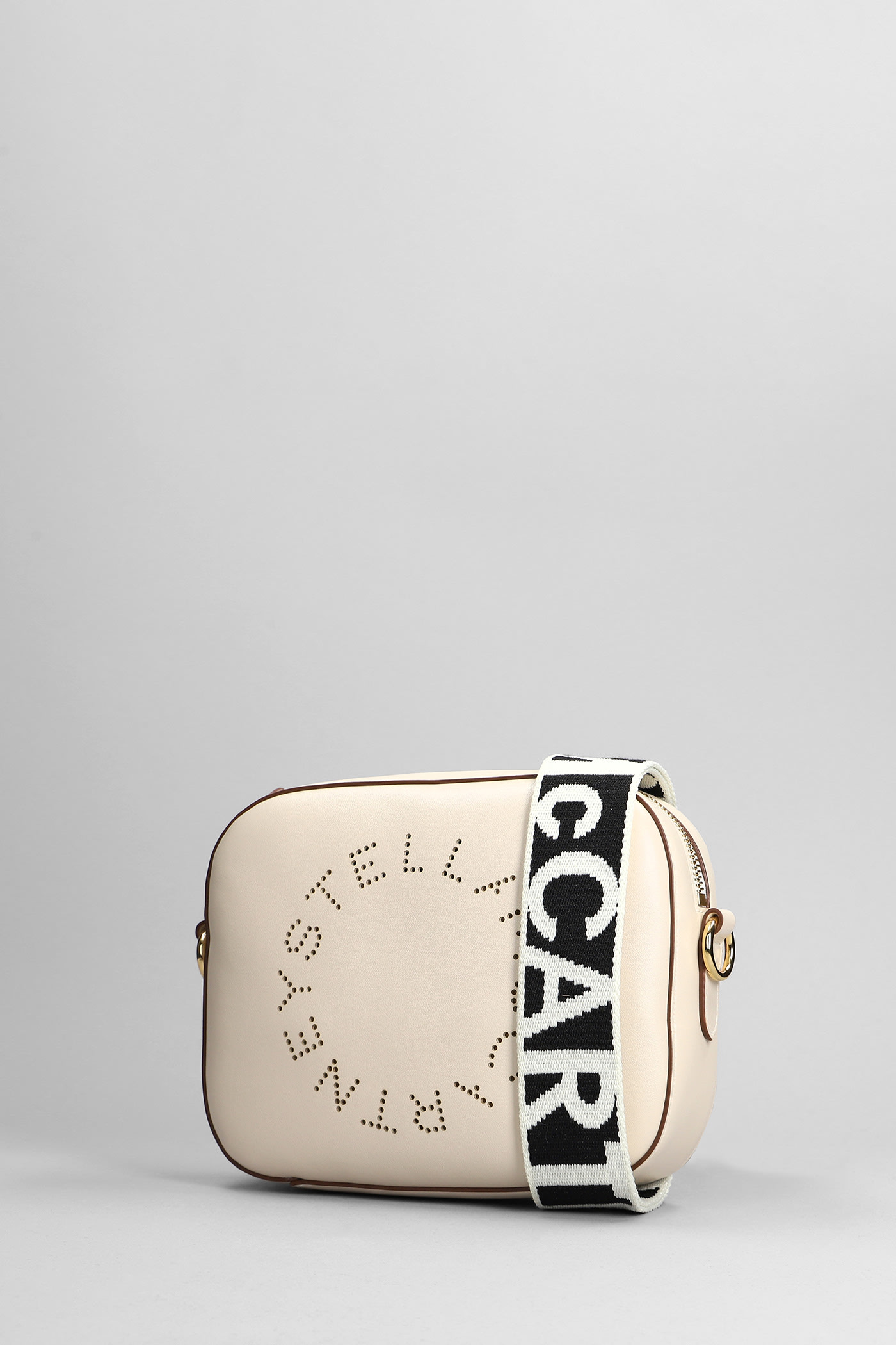 Shop Stella Mccartney Shoulder Bag In White Polyester