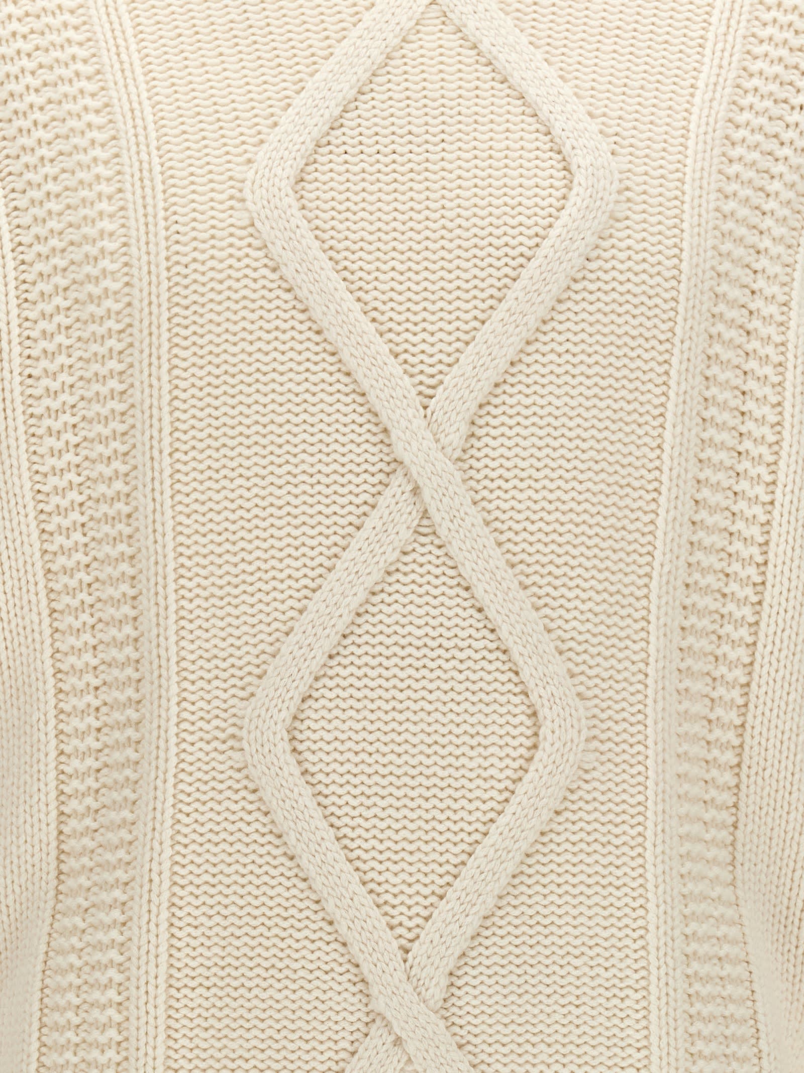 Shop Brunello Cucinelli Cashmere Sweater In White