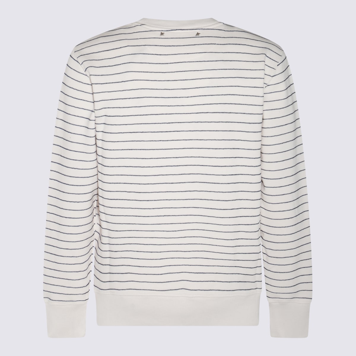 Shop Golden Goose White Cotton Sweatshirt