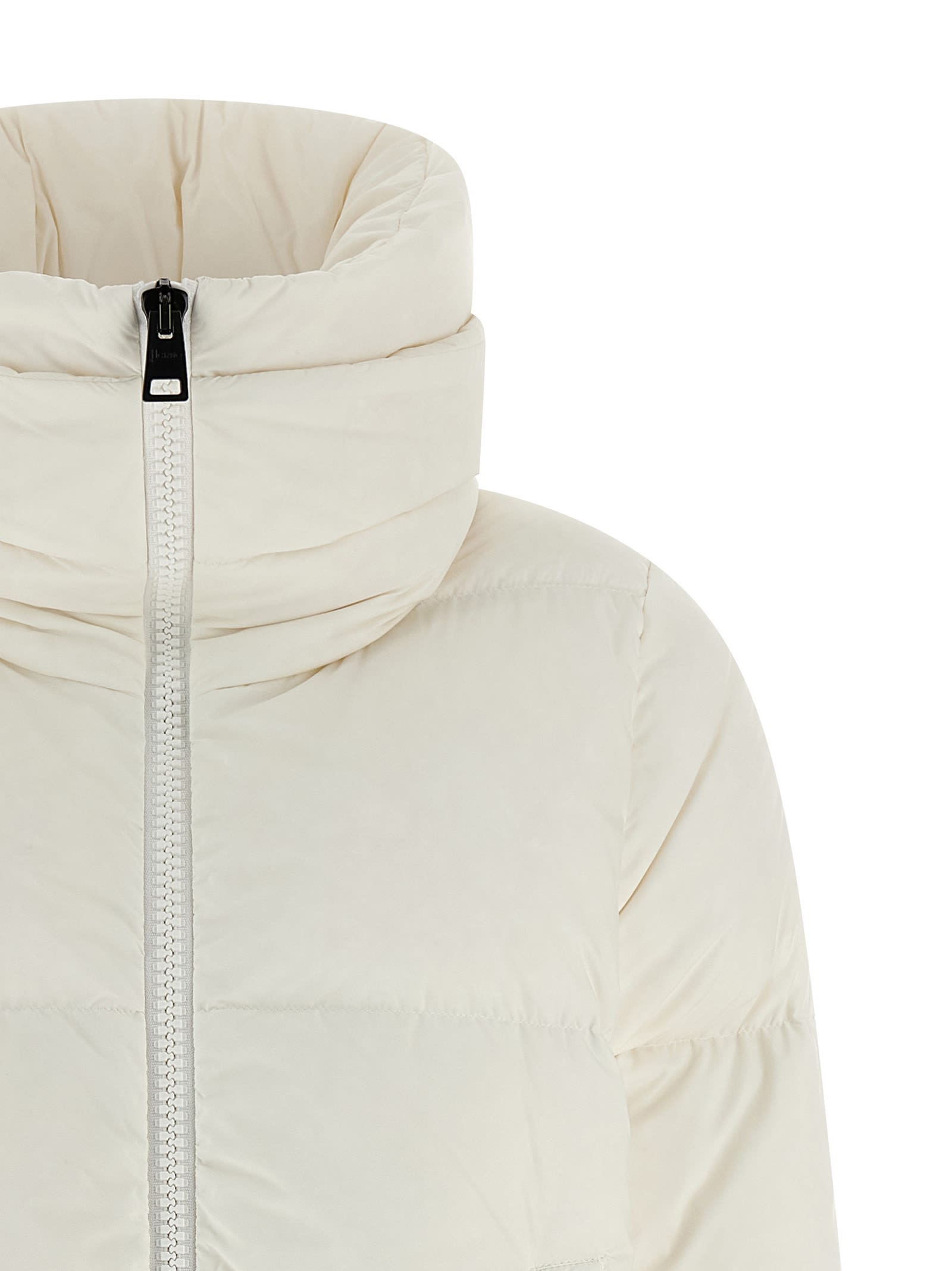Herno A-shape Down Jacket In White