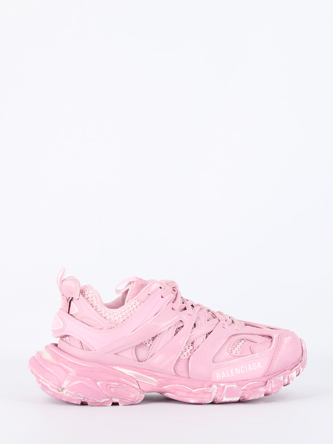 Balenciaga Faded Pink Track Sneakers