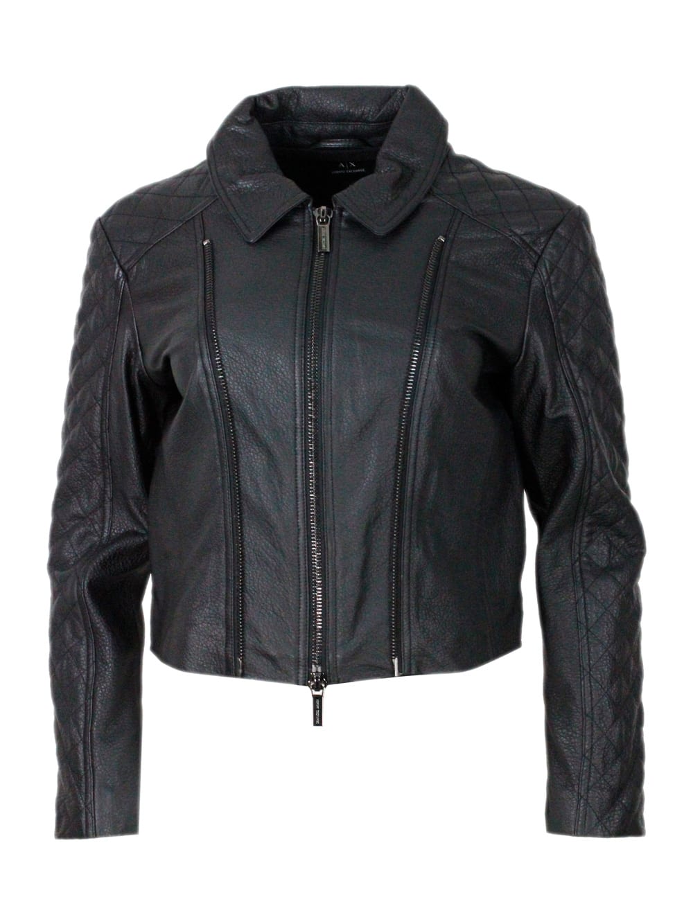 Armani Exchange Jackets In Black
