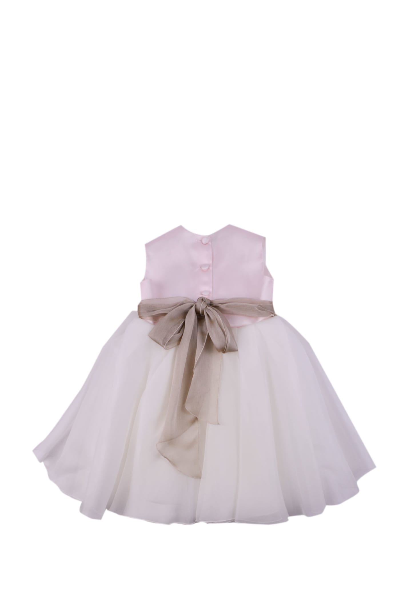 Shop Piccola Giuggiola Silk Dress In Rose