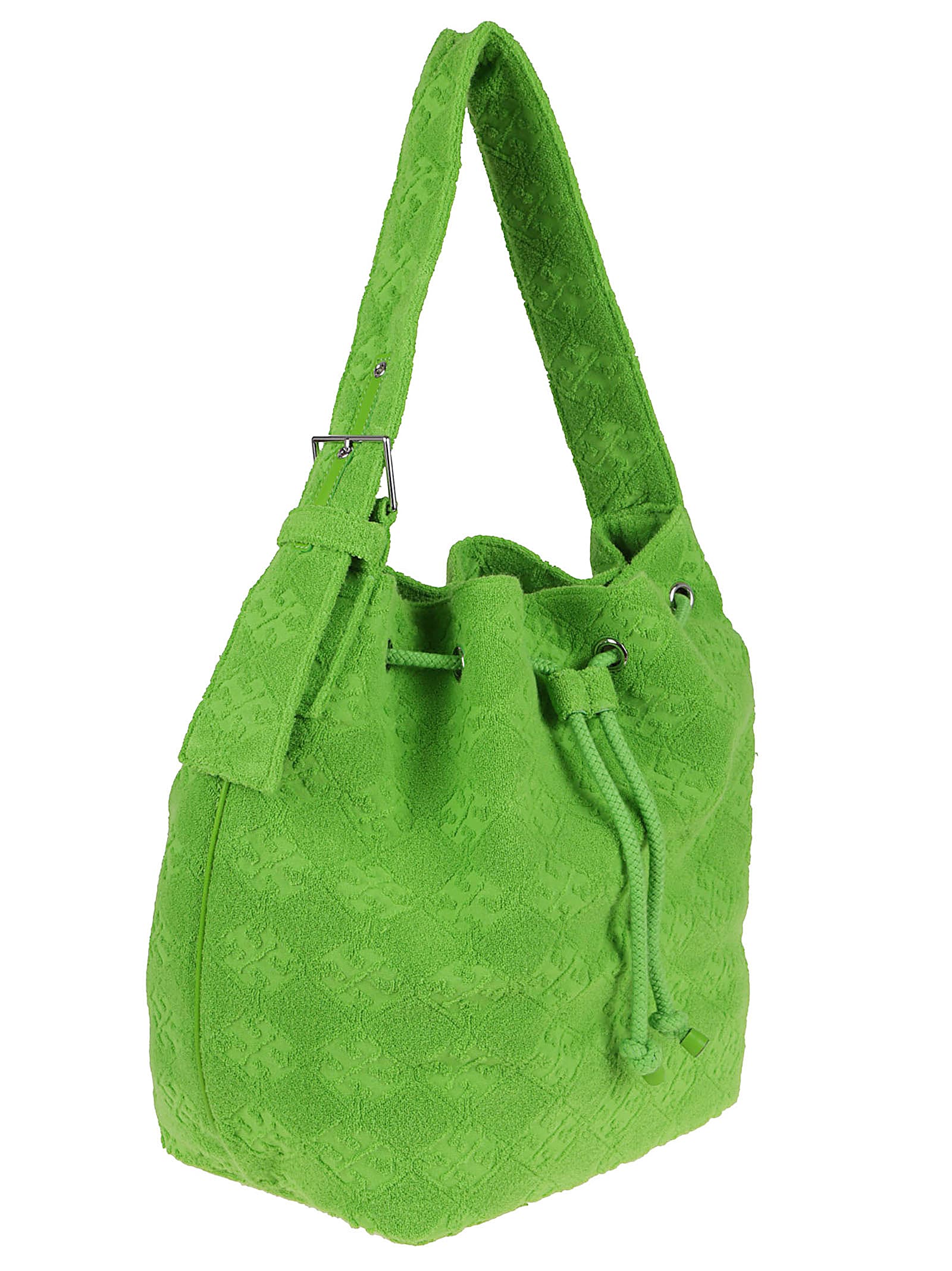 Tory Burch T Monogram Terry Oversized Bucket Bag
